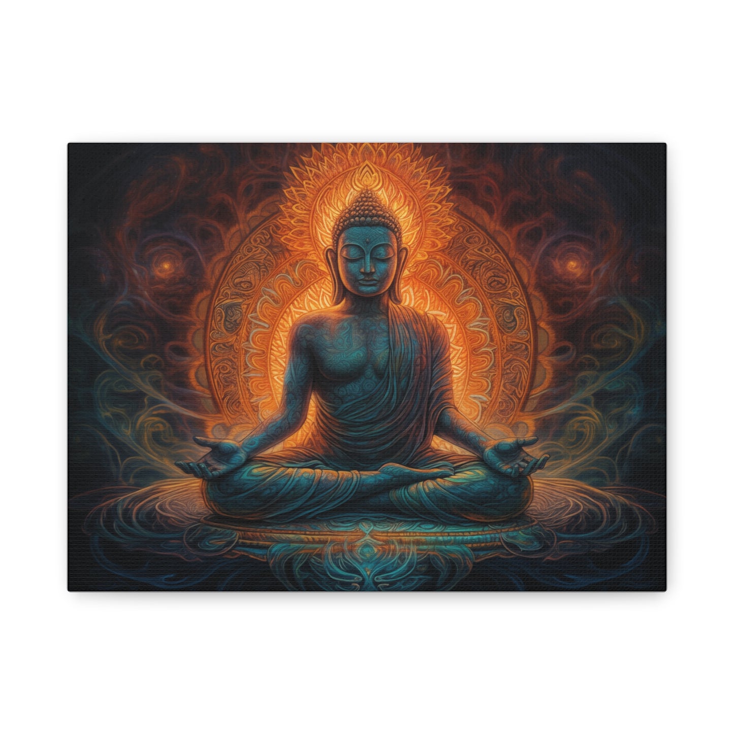 Sacred Radiance of the Buddha Canvas Art