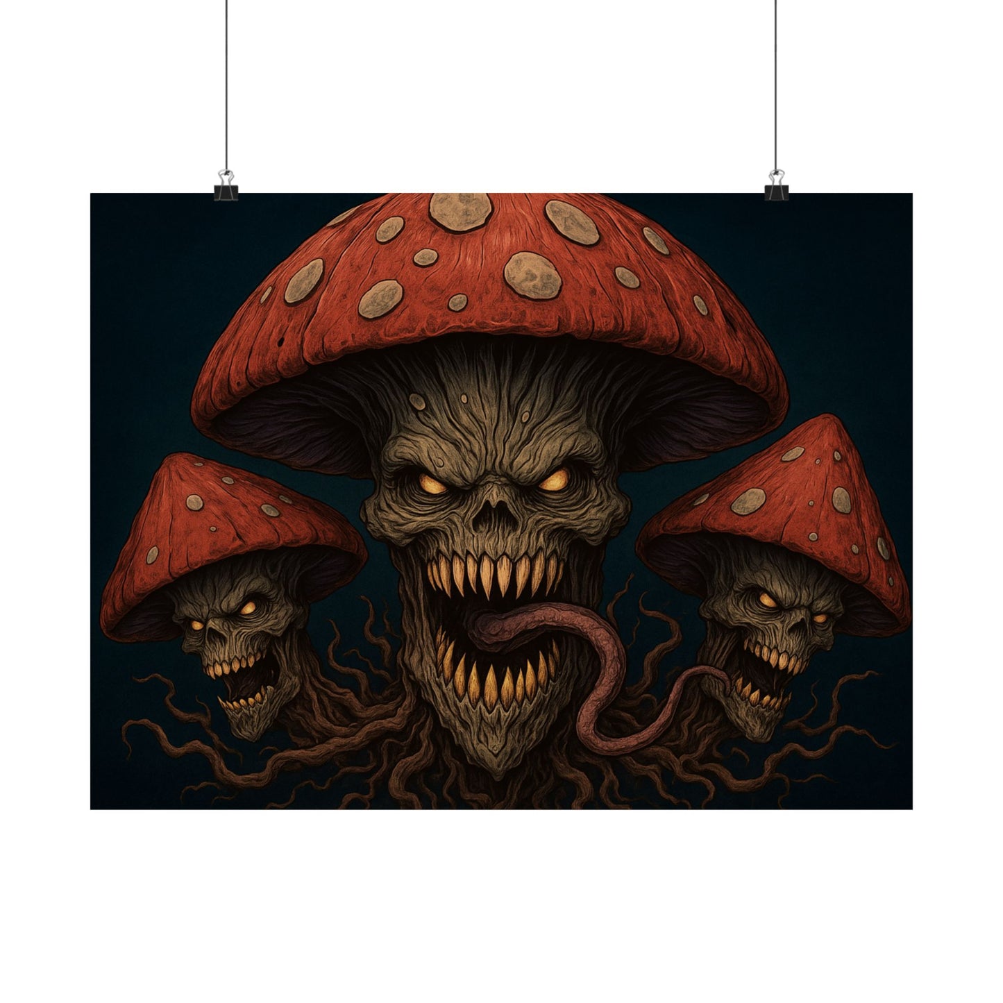Evil Trip Shrooms Unleashed Poster
