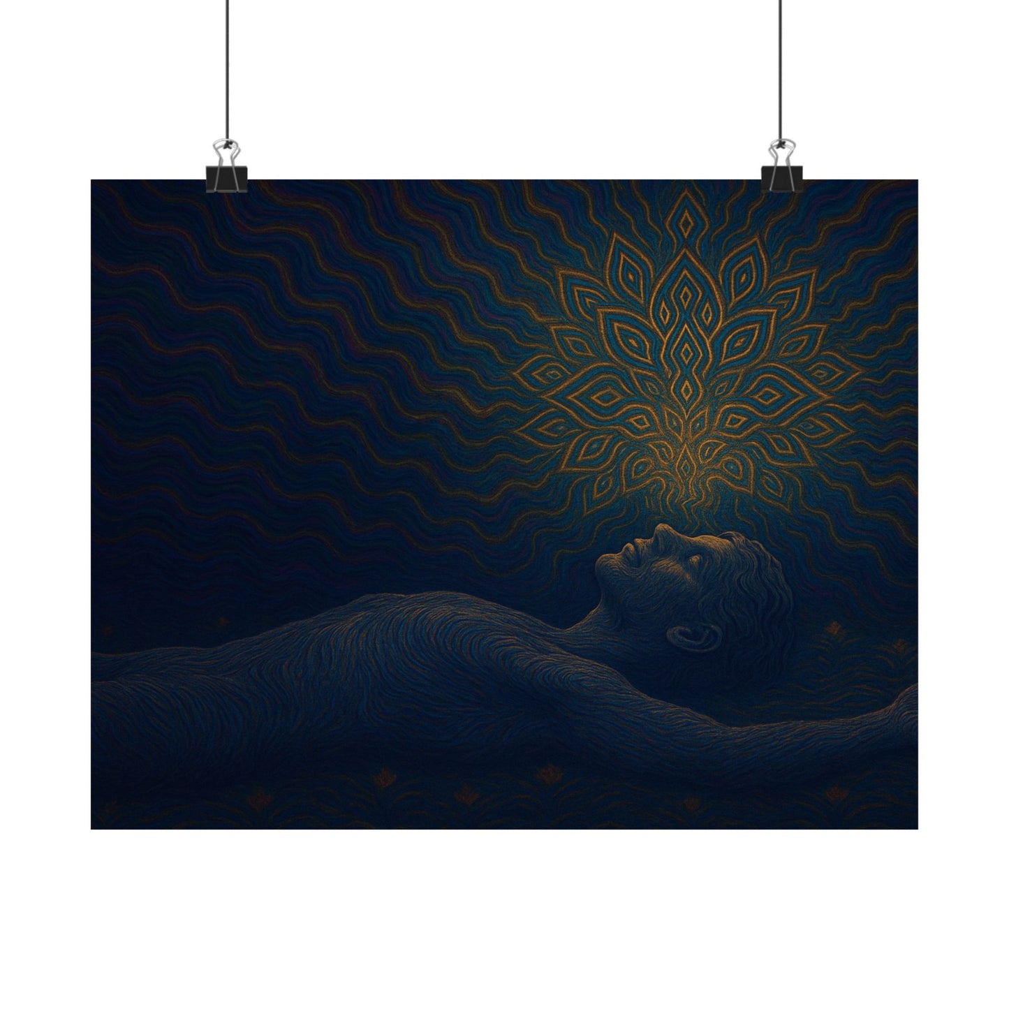 Sacred Expansion – DMT Trip Art Poster