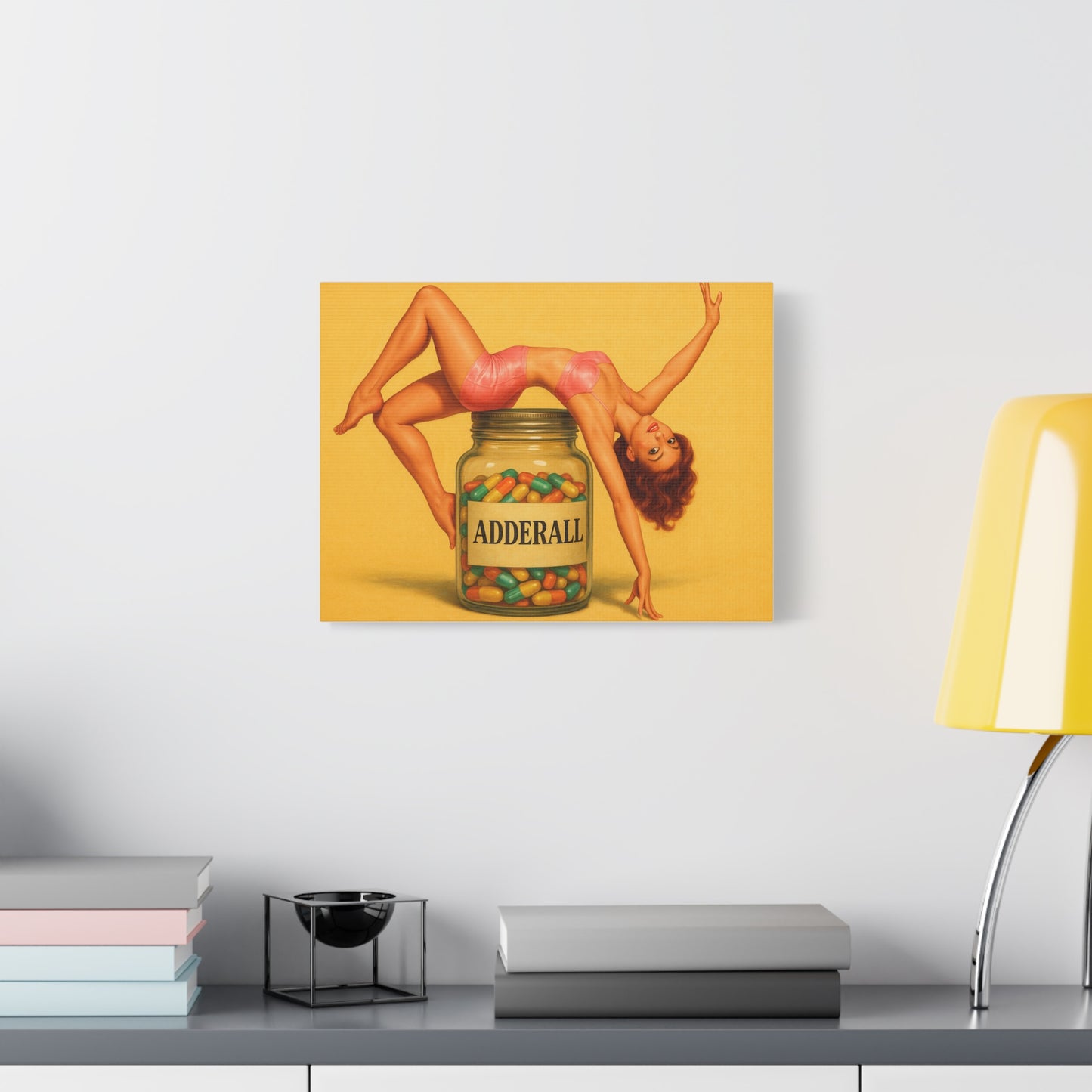 Psychedelic Adderall Muse Canvas