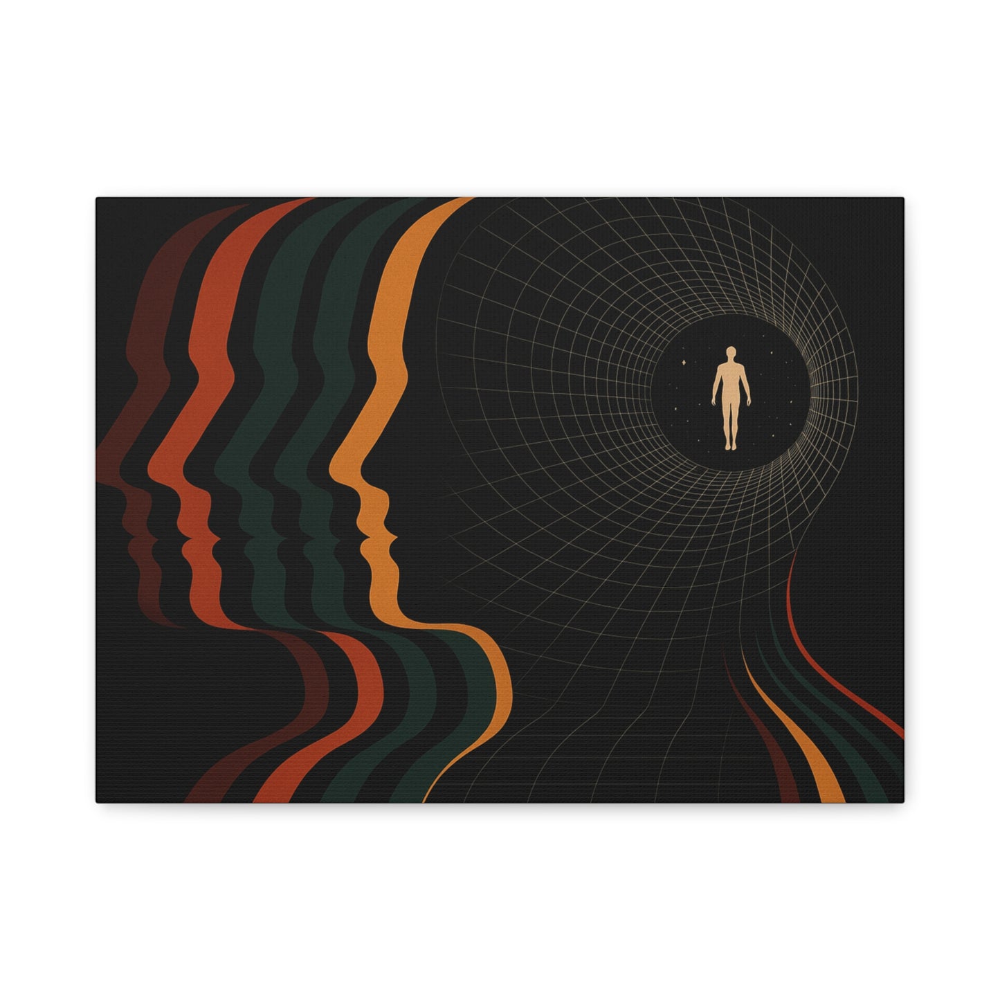 Echoes of Consciousness Canvas