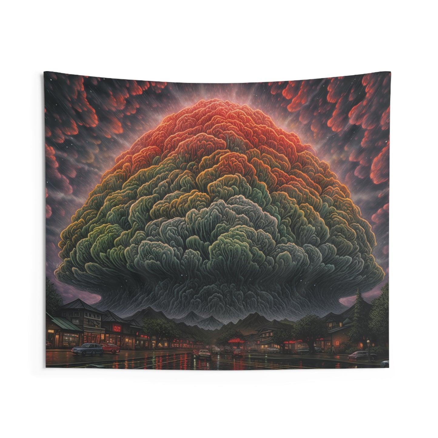 Trippy Explosion Tapestry