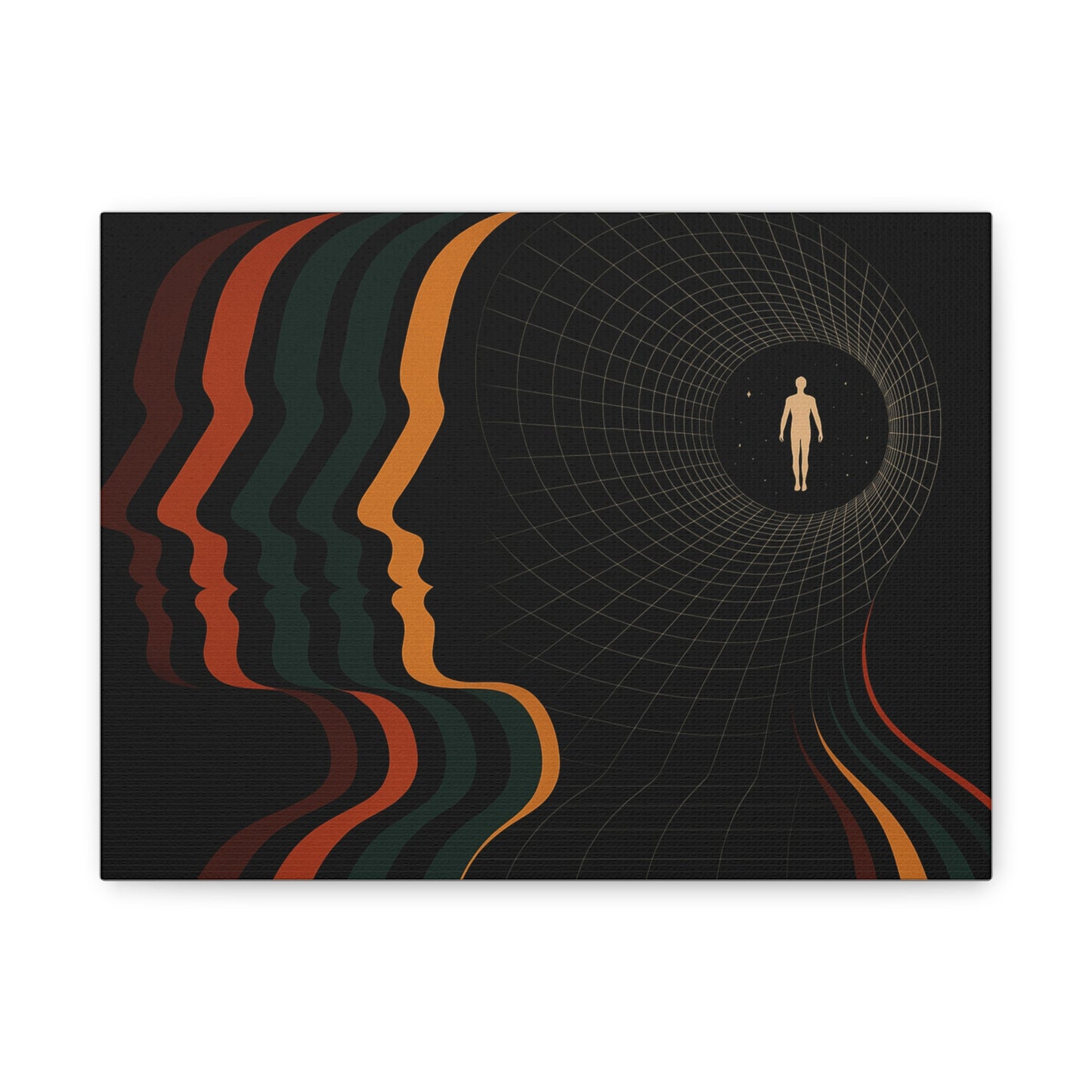 Echoes of Consciousness Canvas