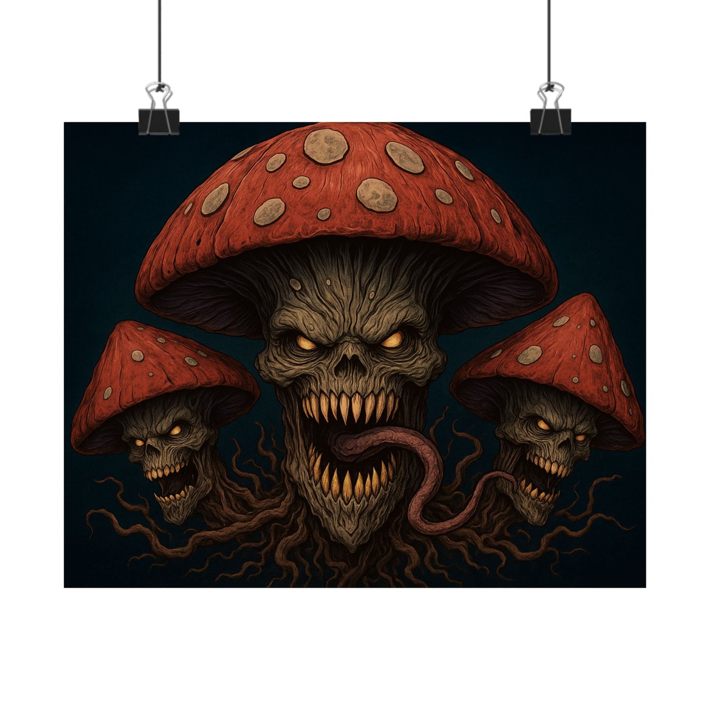Evil Trip Shrooms Unleashed Poster