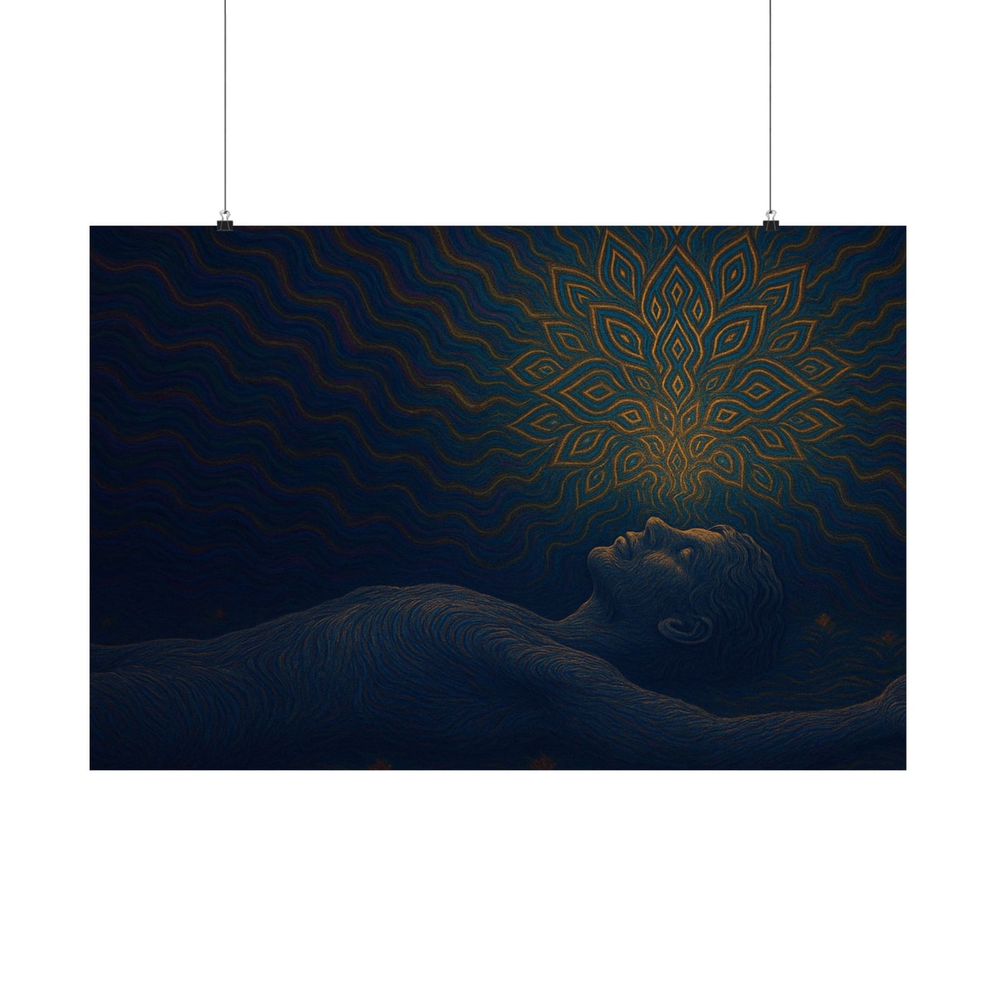 Sacred Expansion – DMT Trip Art Poster