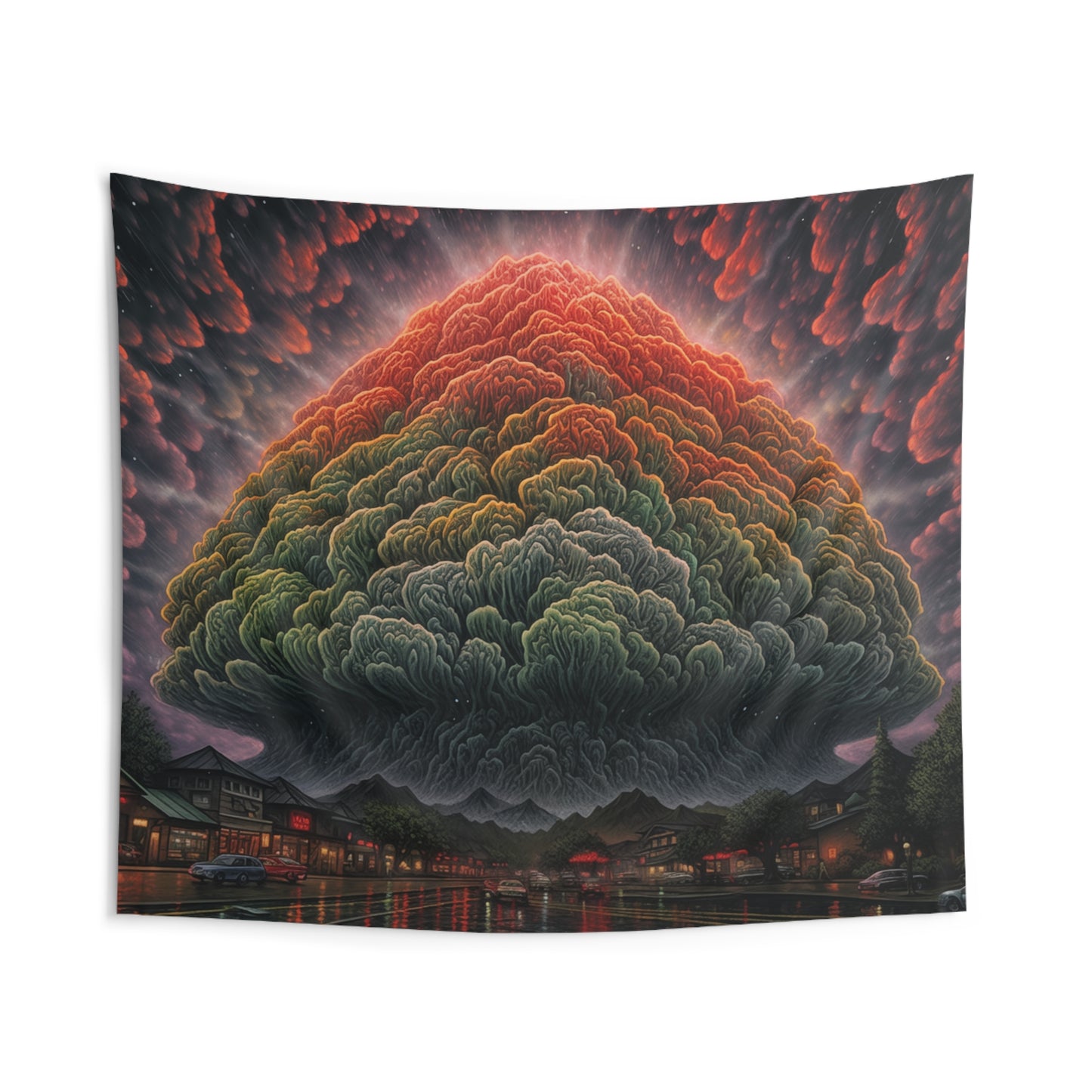 Trippy Explosion Tapestry