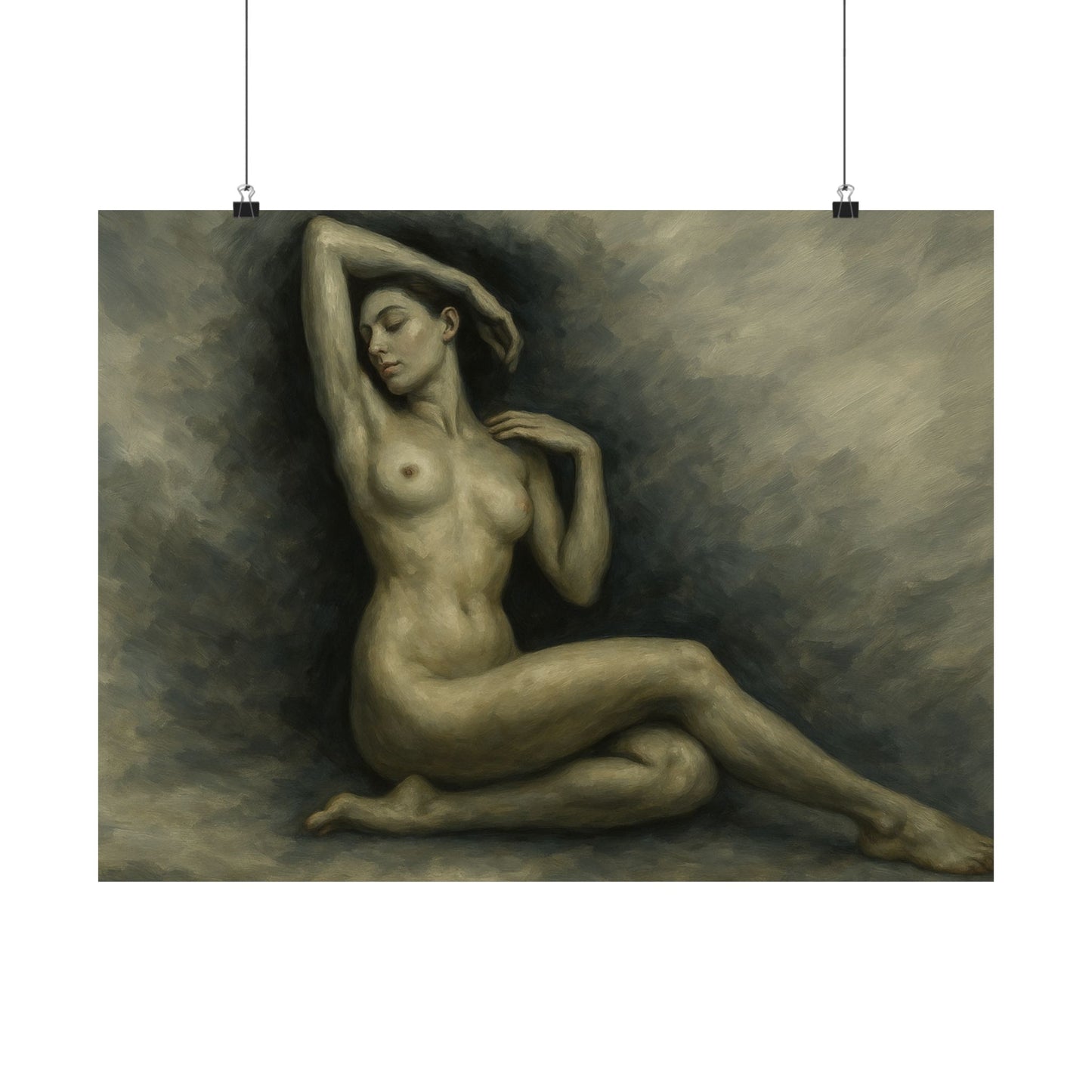 Soft Light Nude Poster