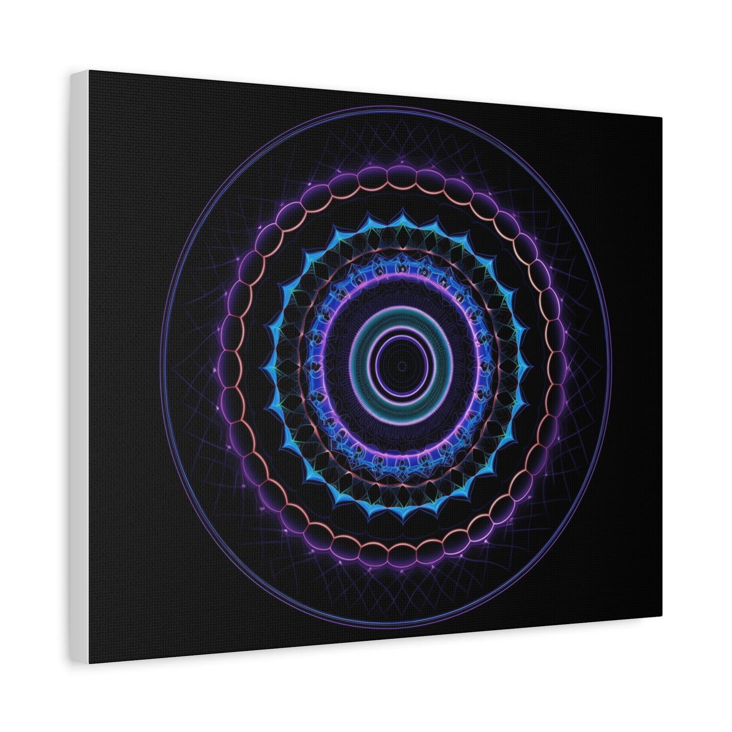 Geometric Pulse – Psychedelic Mandala Wall Art