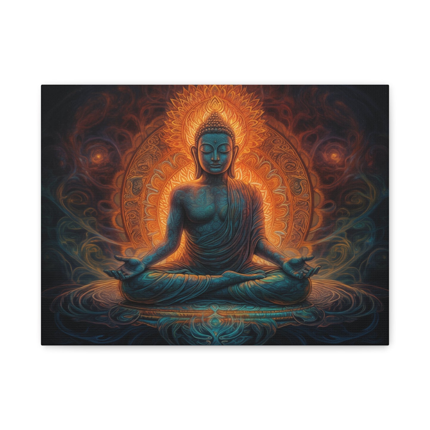 Sacred Radiance of the Buddha Canvas Art