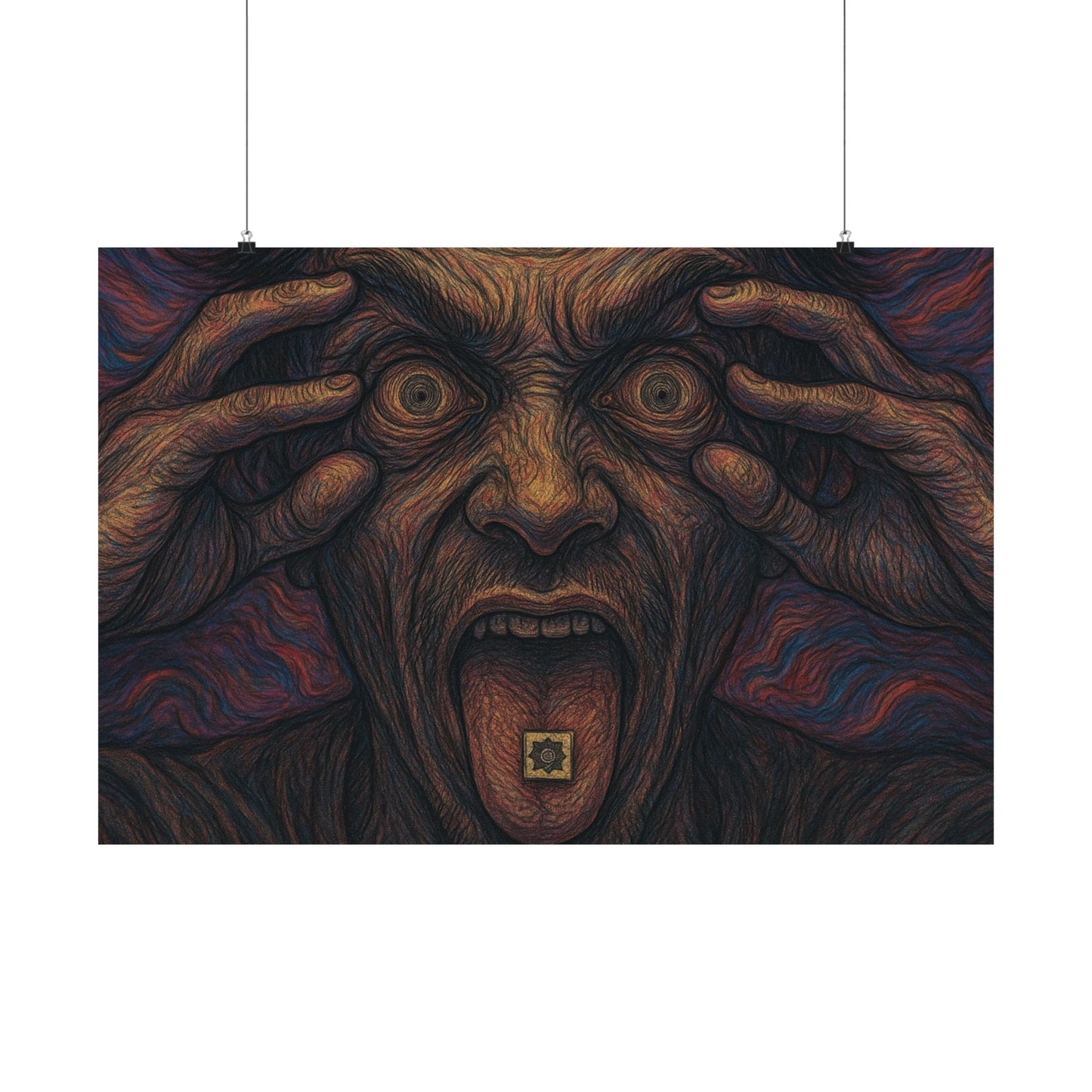 Mind Expansion LSD Psychedelic Poster