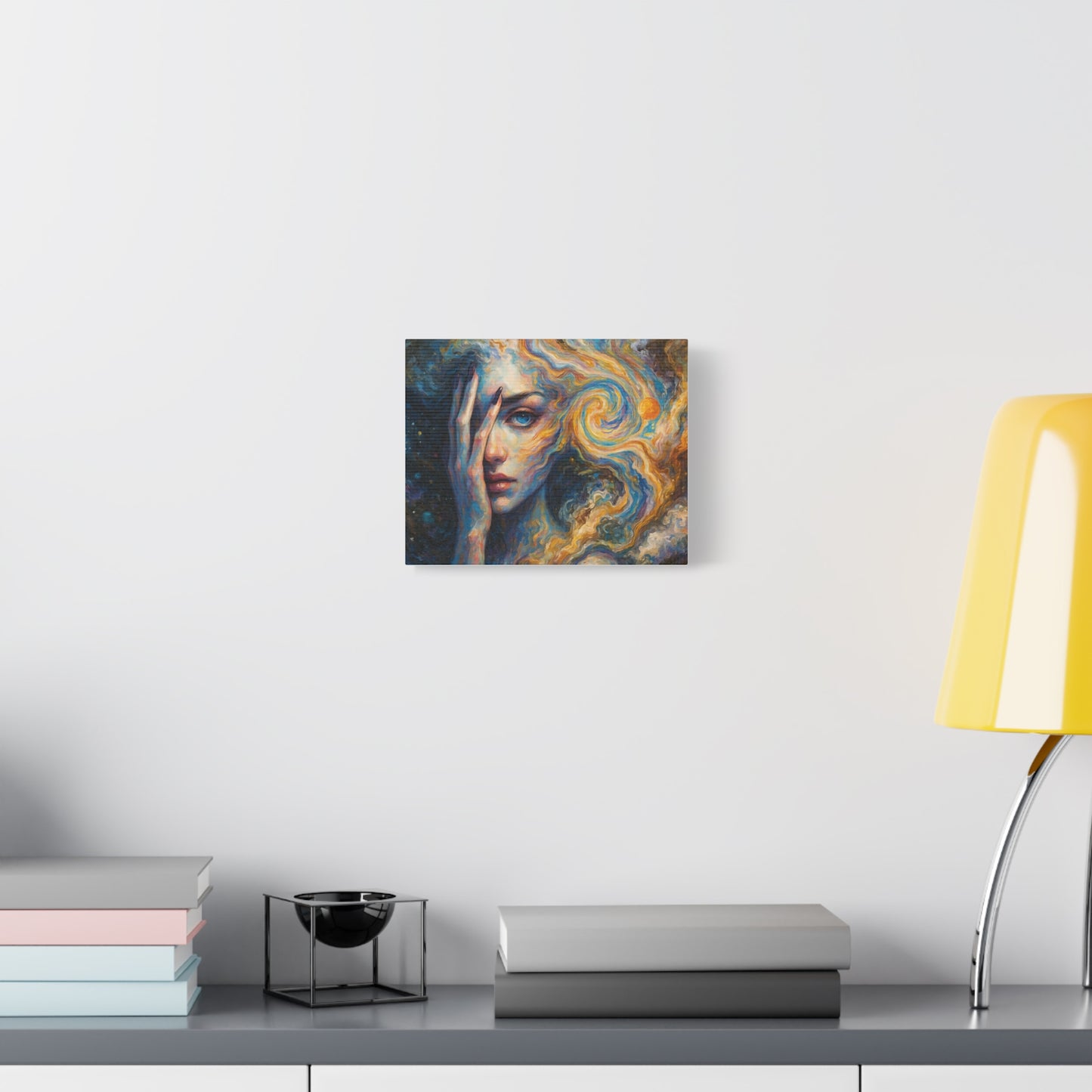Eye of the Spiral Mind Canvas Wall Art