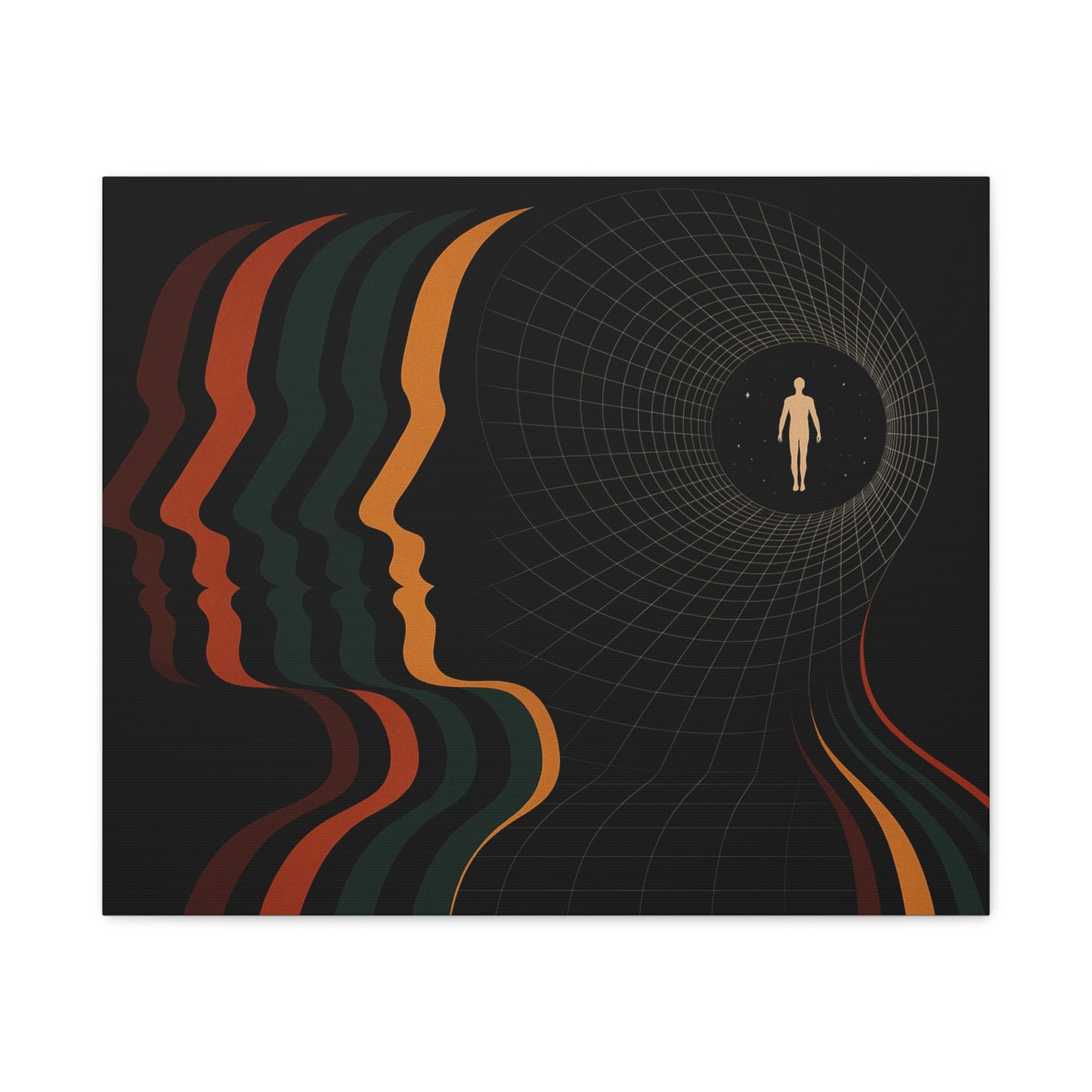 Echoes of Consciousness Canvas