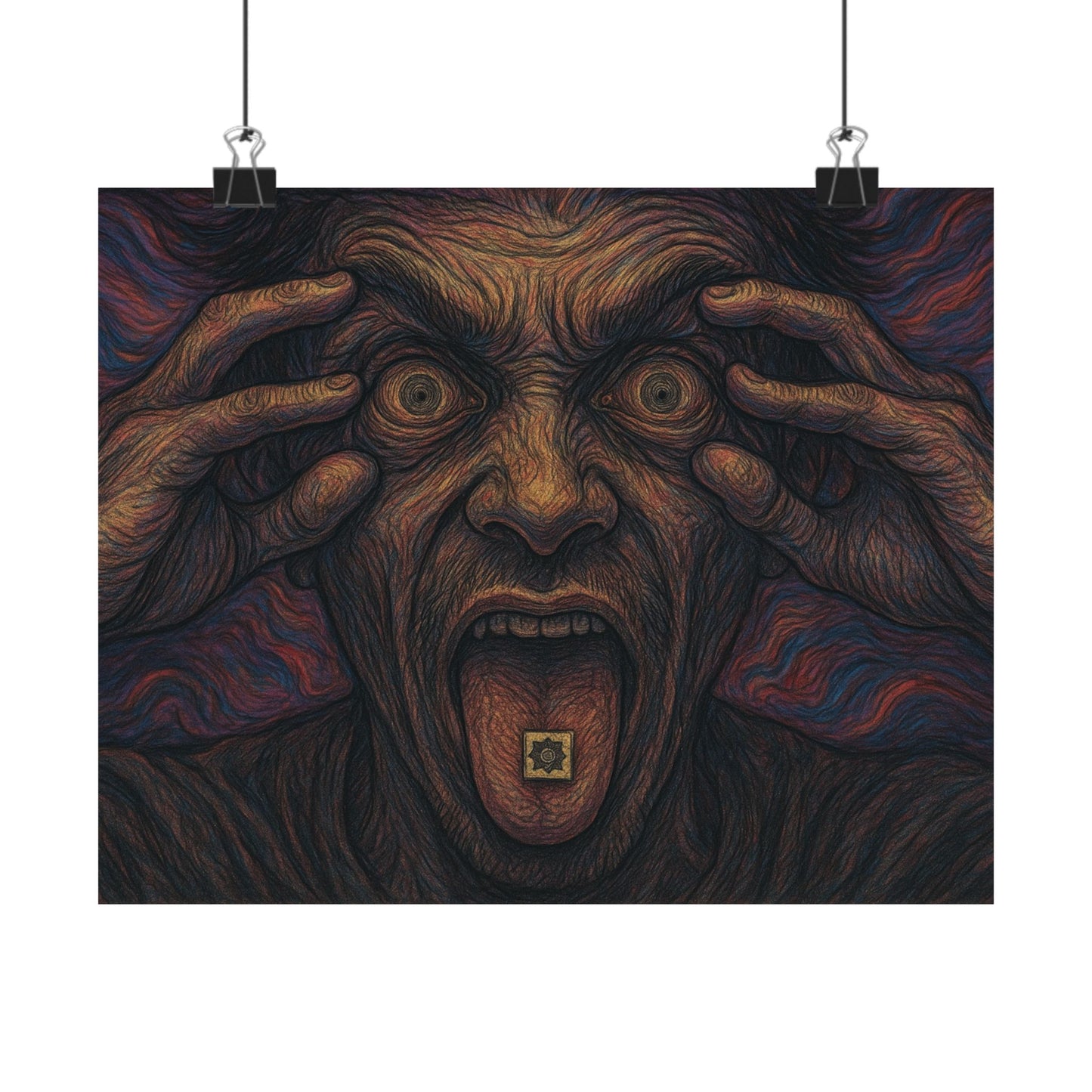 Mind Expansion LSD Psychedelic Poster