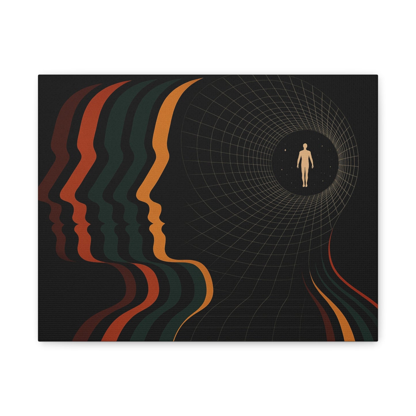 Echoes of Consciousness Canvas
