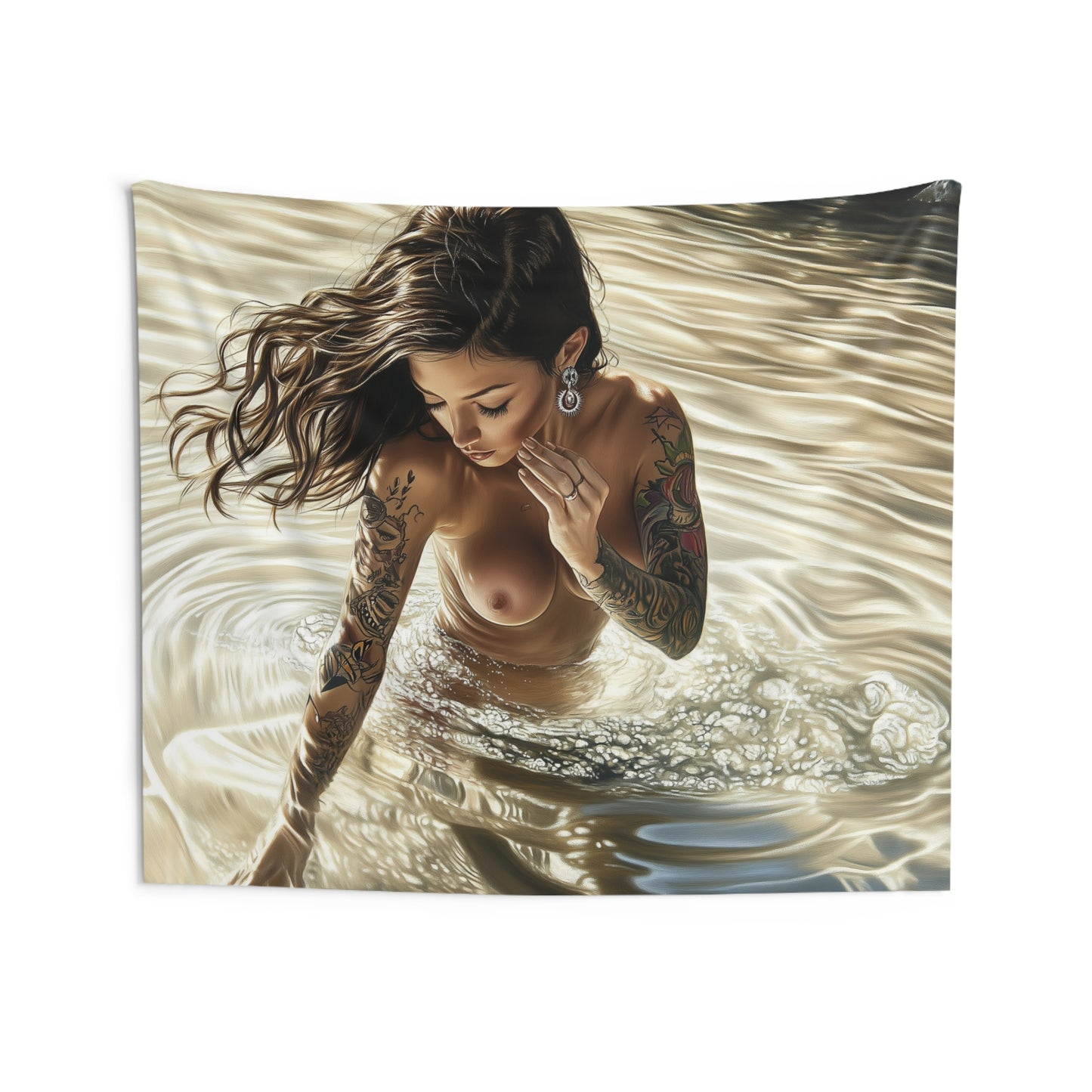 Sensual Beauty in Motion Tapestry