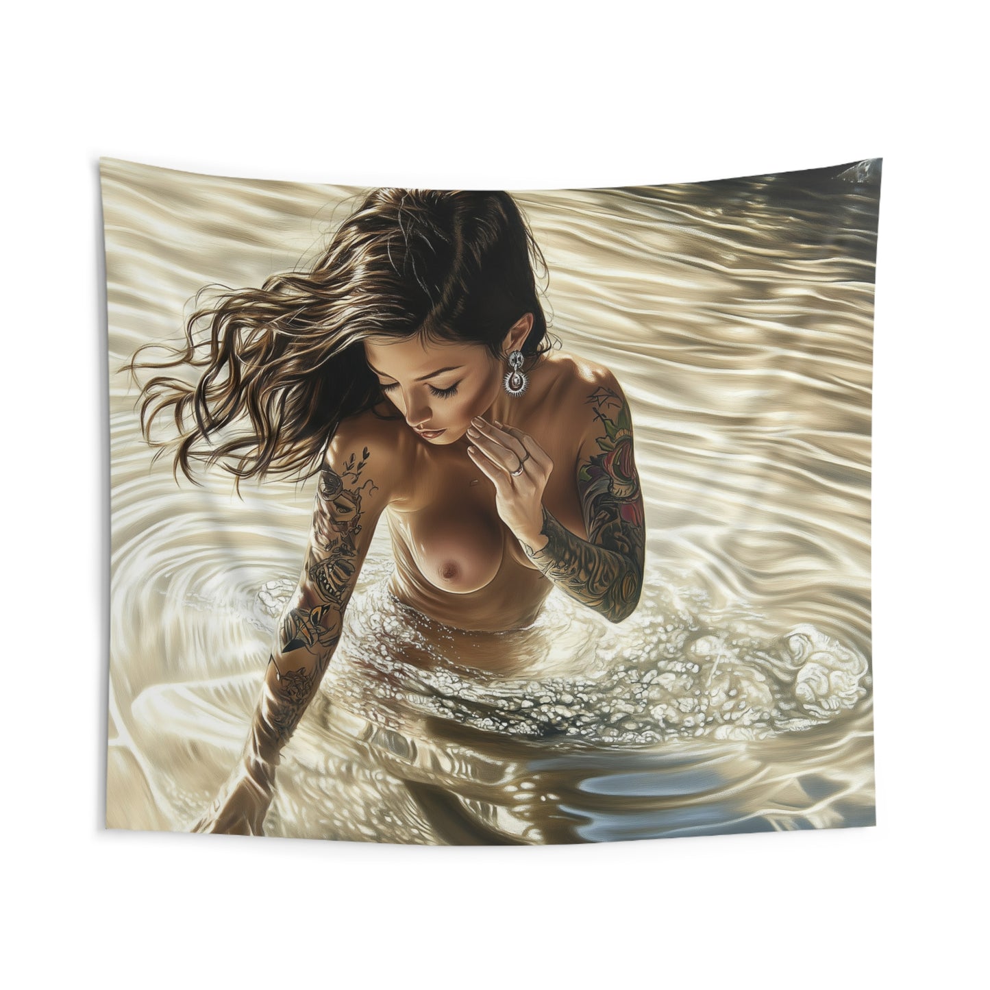 Sensual Beauty in Motion Tapestry