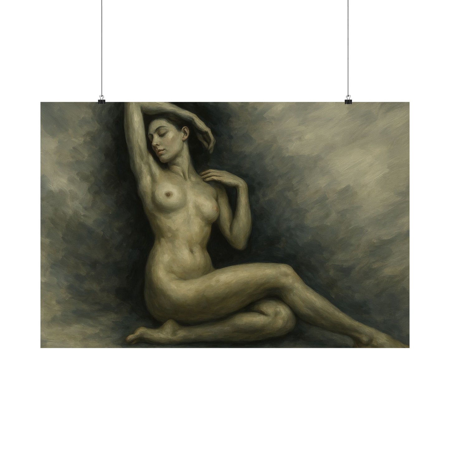 Soft Light Nude Poster
