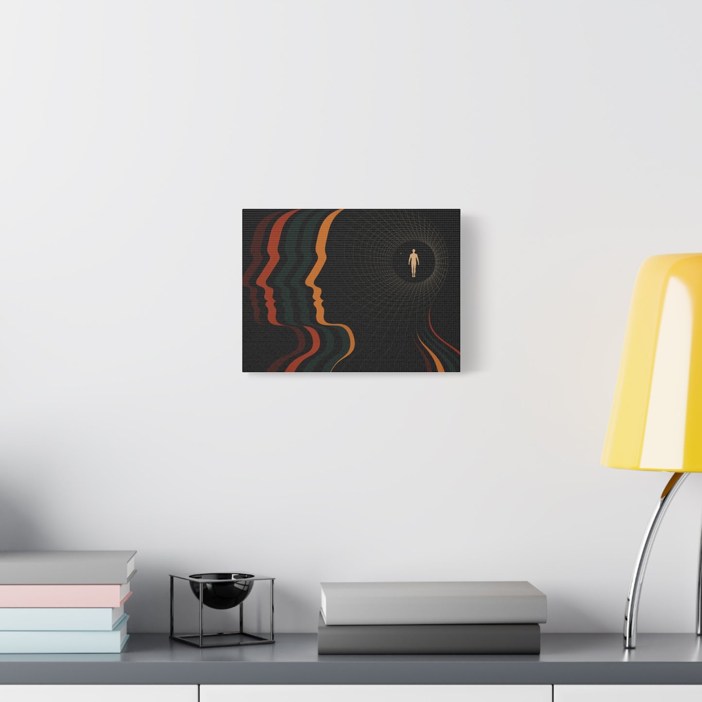 Echoes of Consciousness Canvas