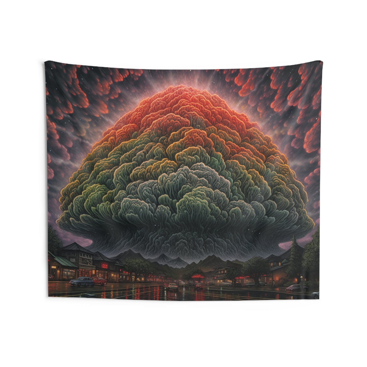 Trippy Explosion Tapestry