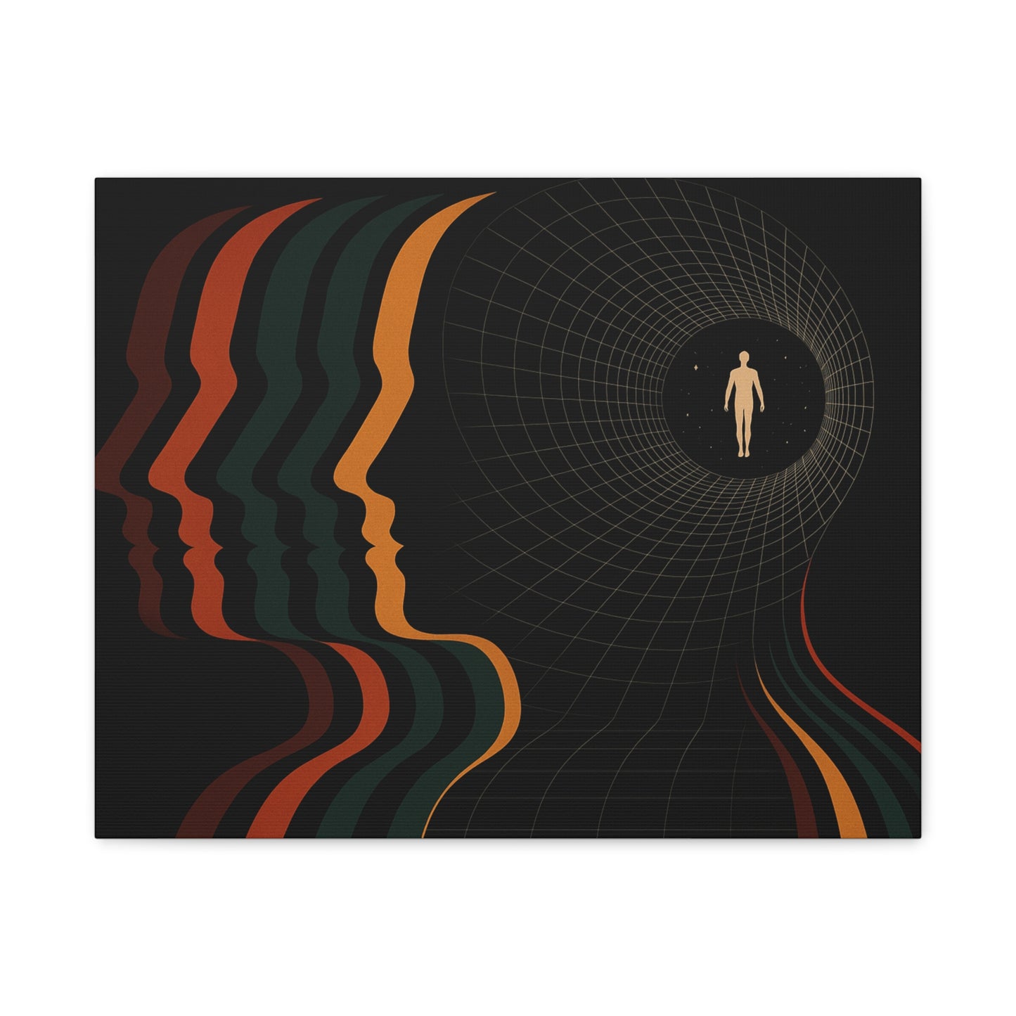 Echoes of Consciousness Canvas