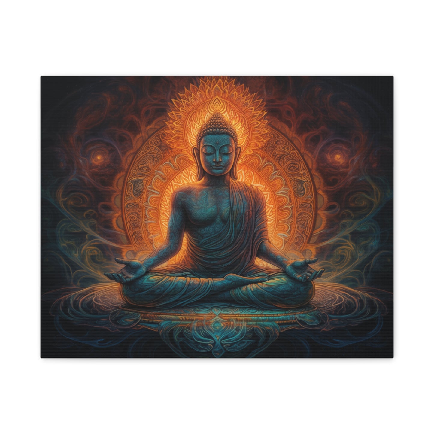 Sacred Radiance of the Buddha Canvas Art