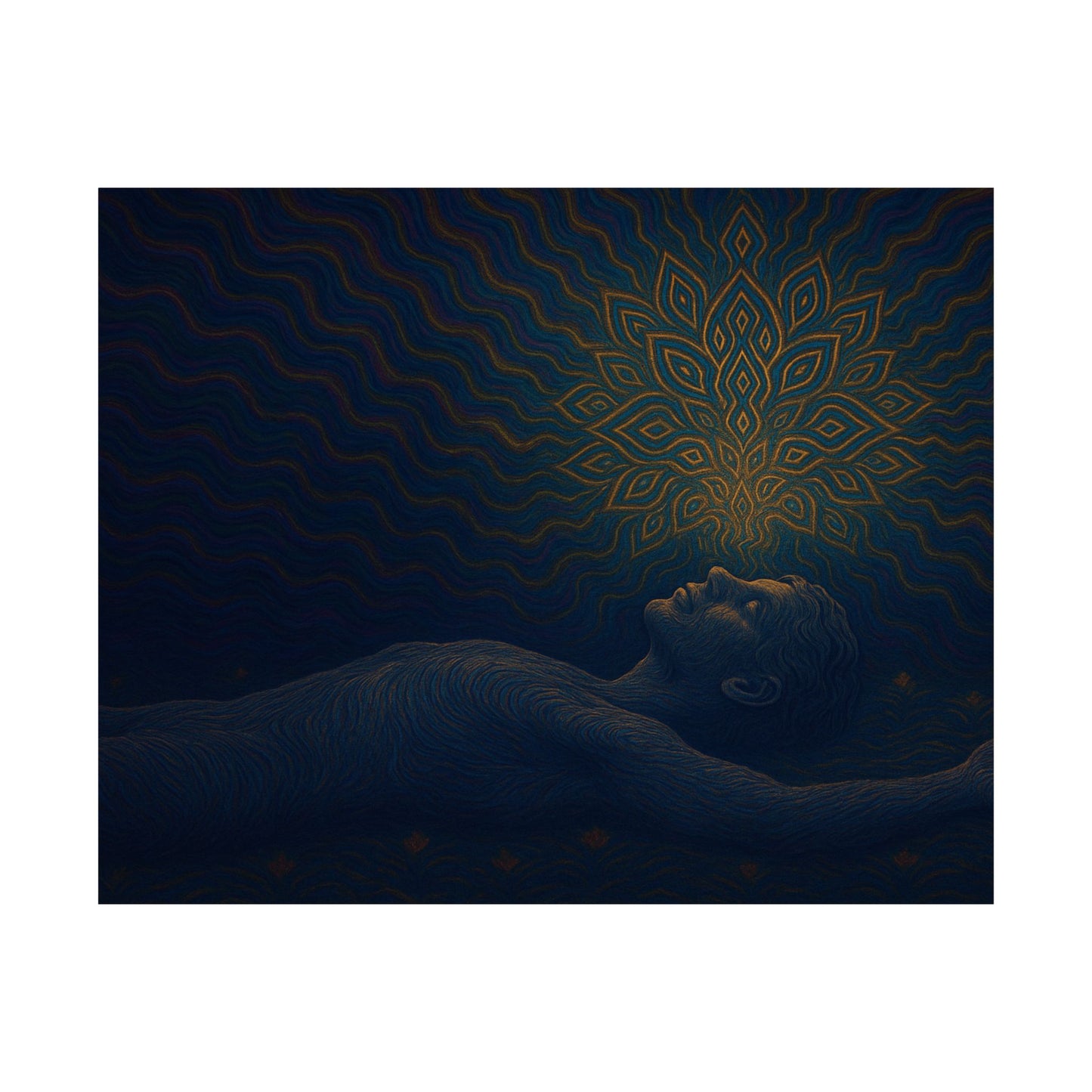 Sacred Expansion – DMT Trip Art Poster