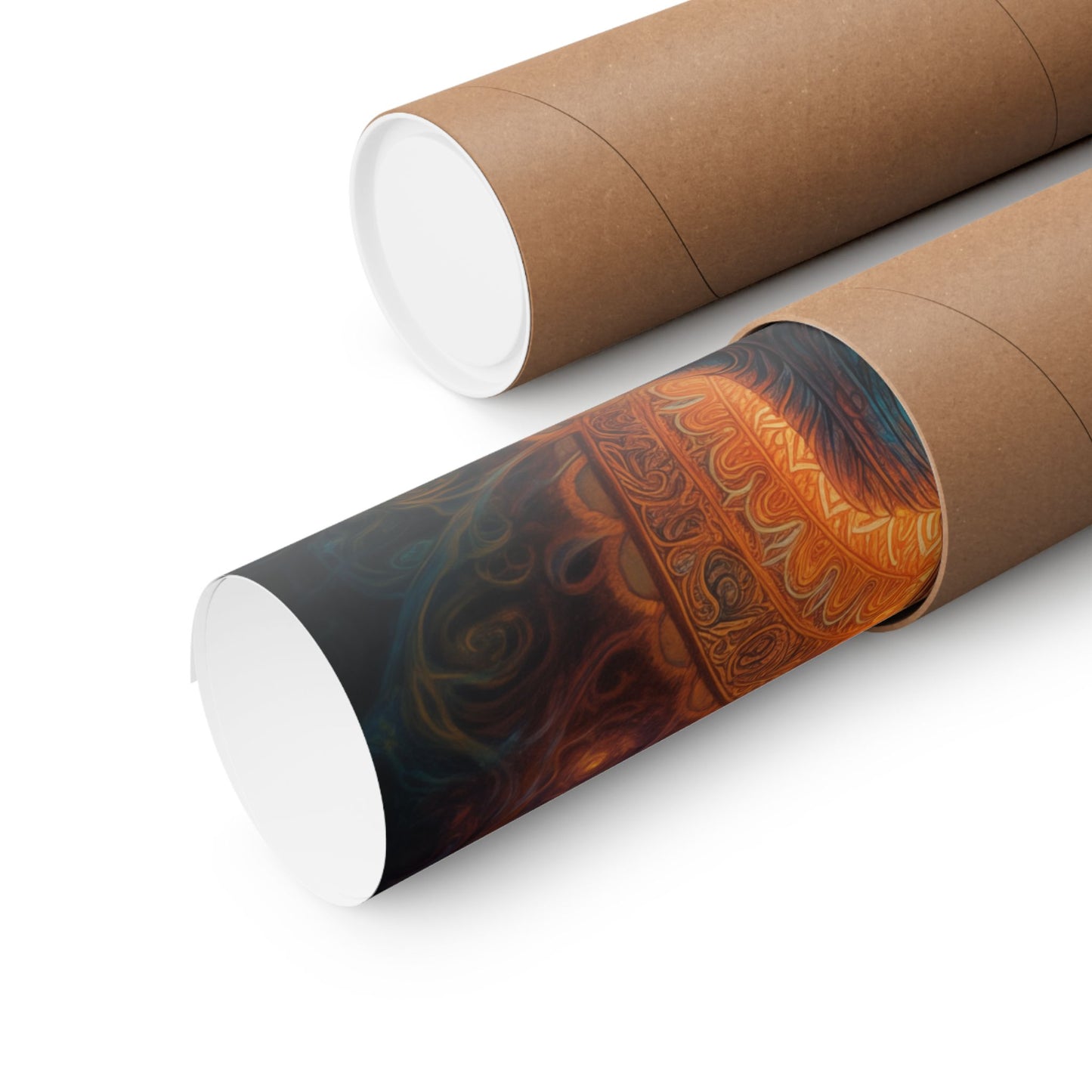 Sacred Glow Buddha Poster
