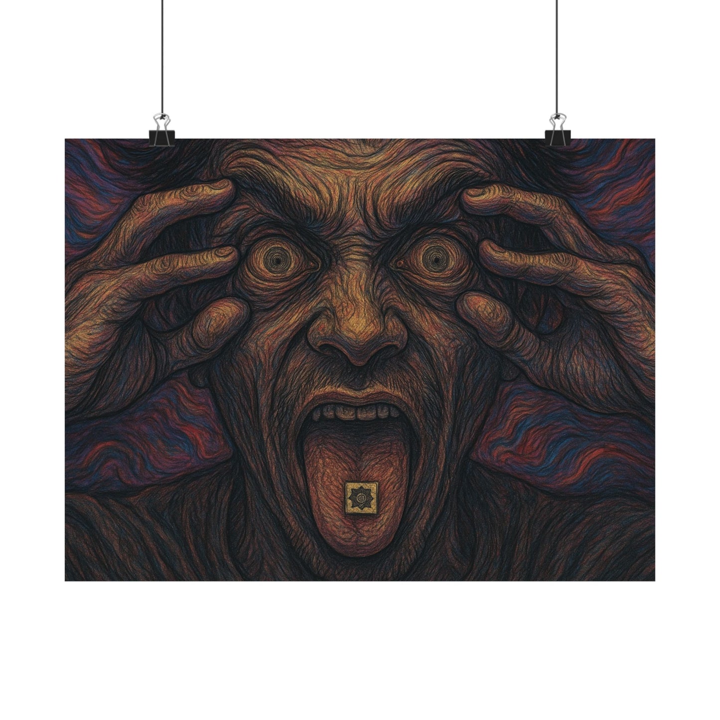 Mind Expansion LSD Psychedelic Poster