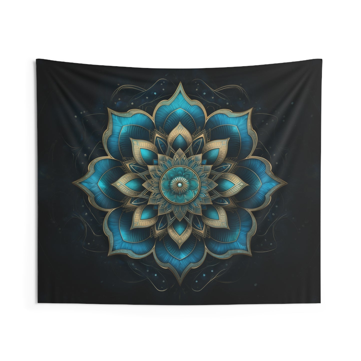 Mystic Flow Mandala Tapestry