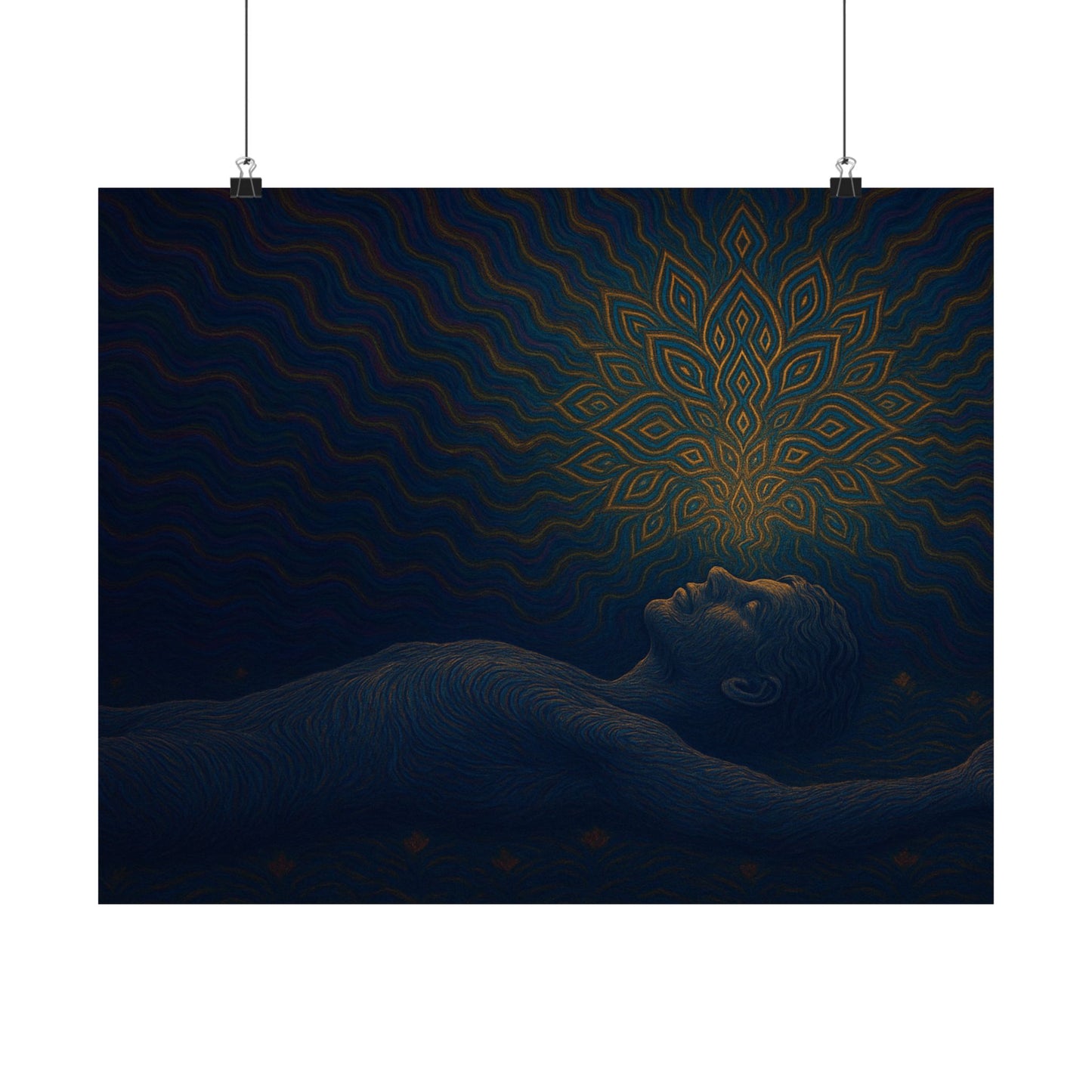 Sacred Expansion – DMT Trip Art Poster