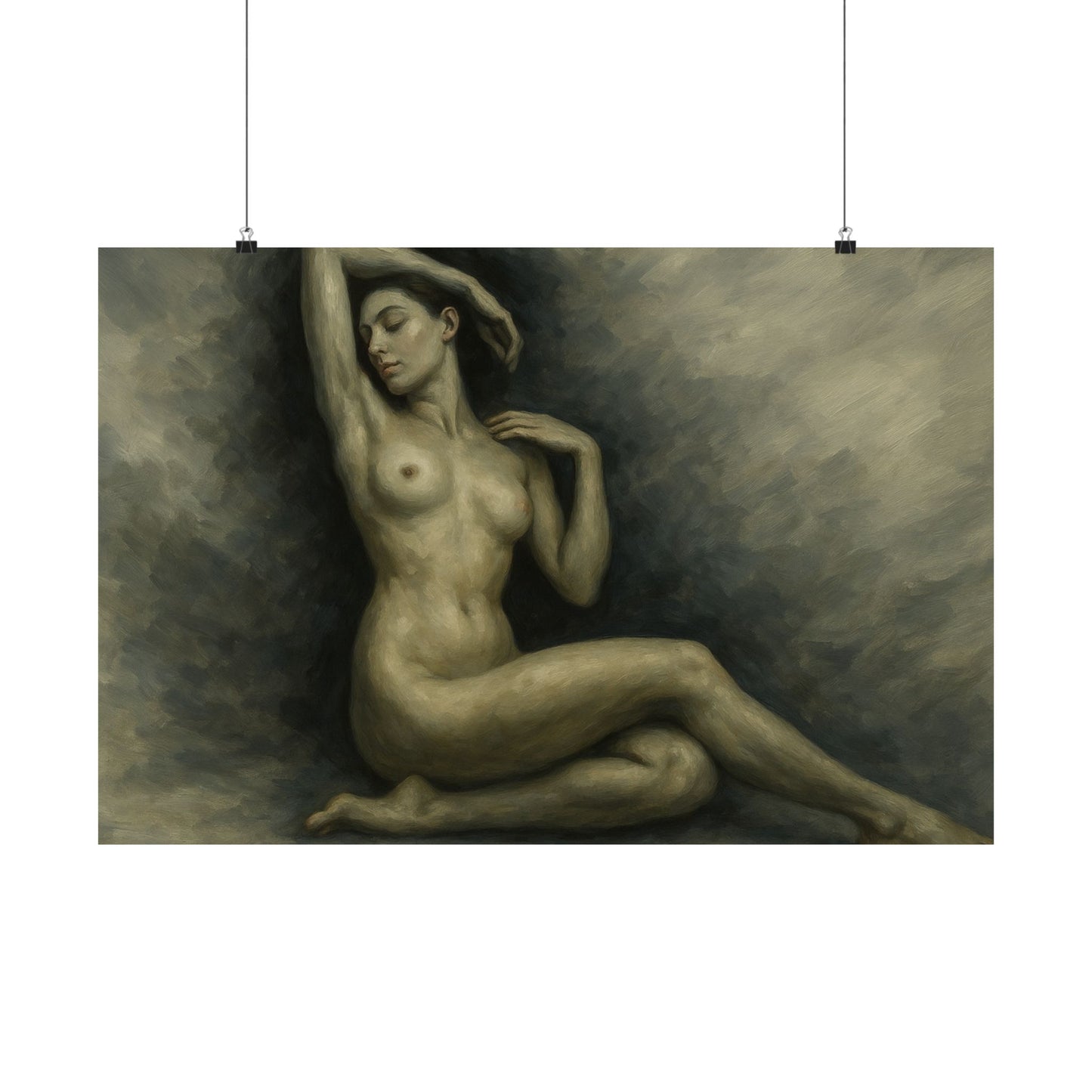 Soft Light Nude Poster