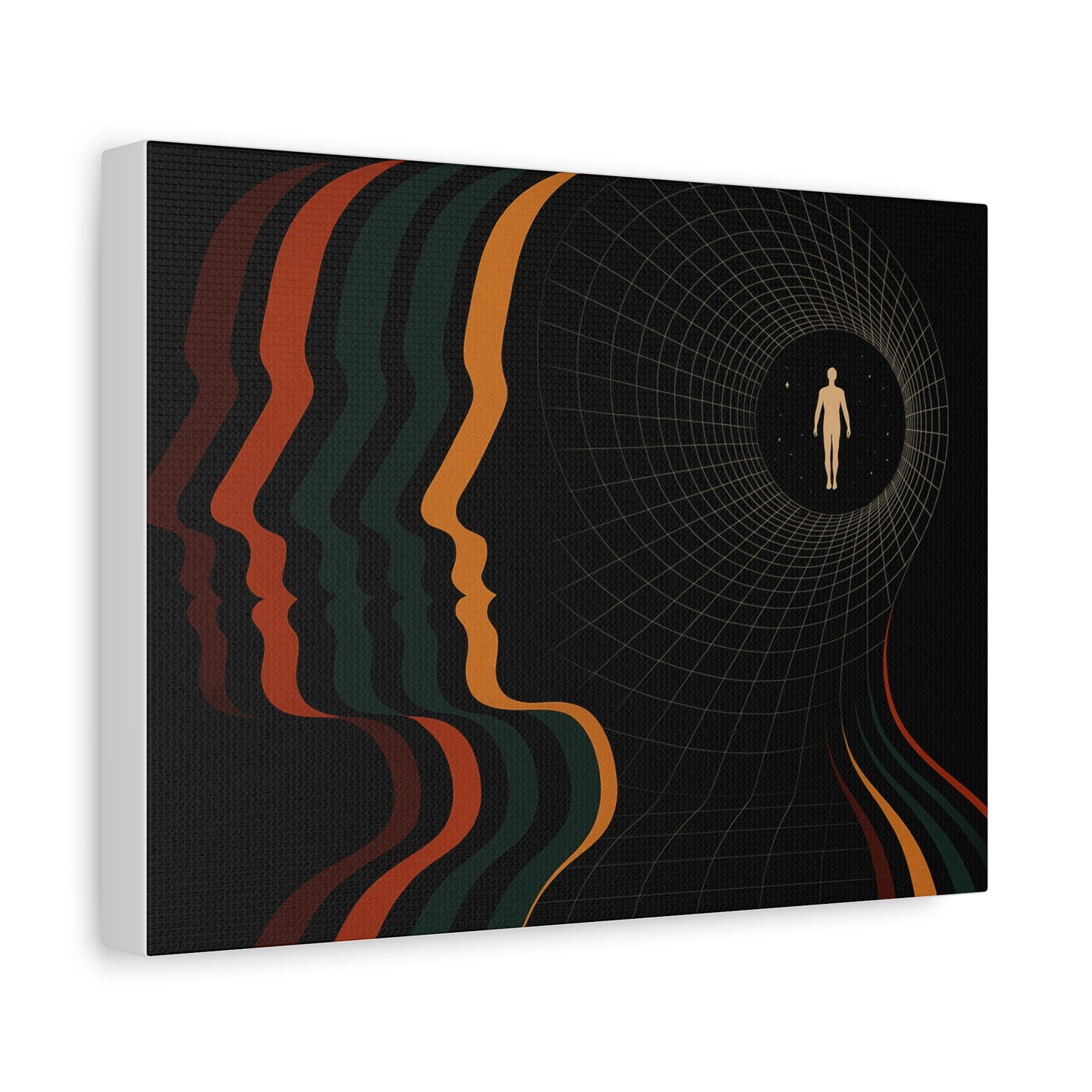 Echoes of Consciousness Canvas