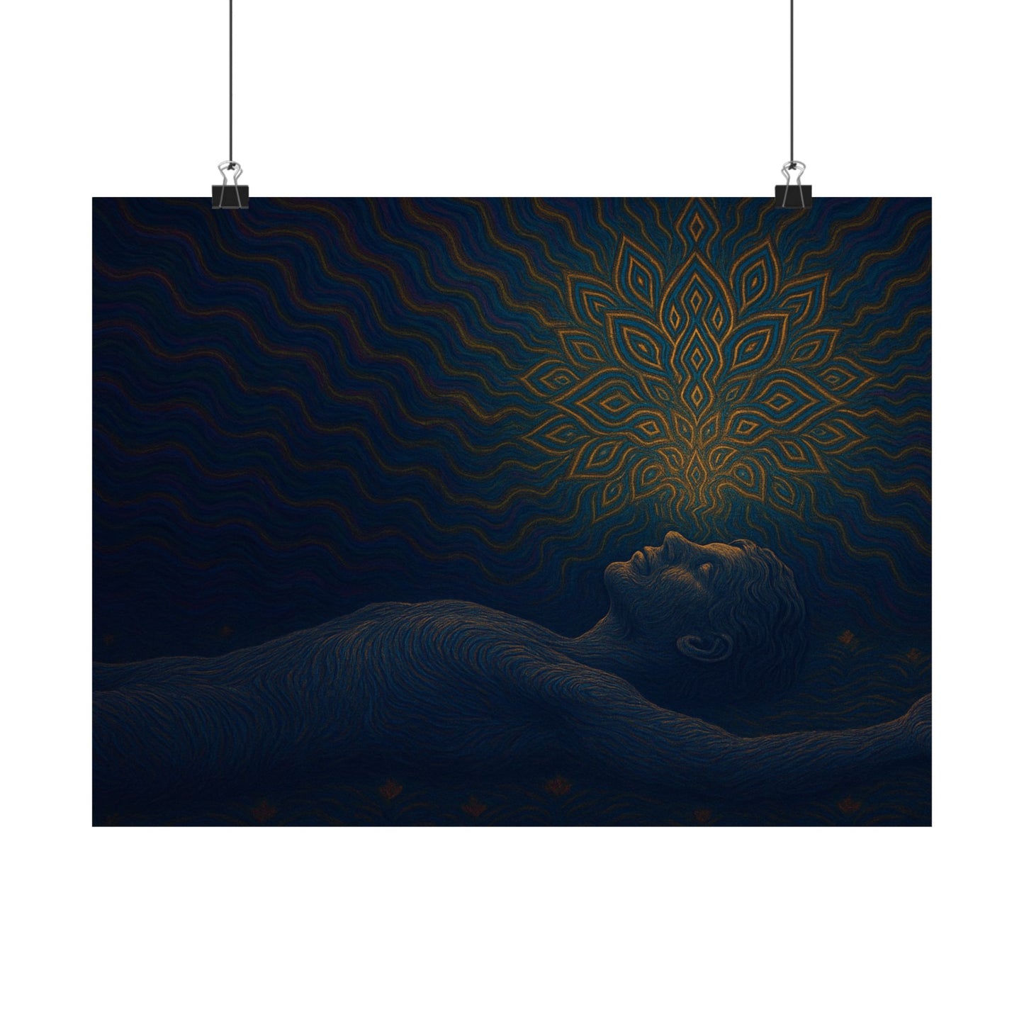 Sacred Expansion – DMT Trip Art Poster