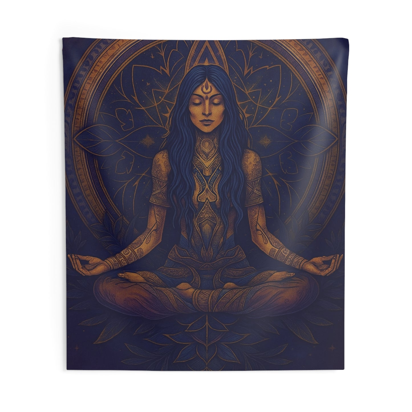 Beautiful Goddess Meditation Tapestry