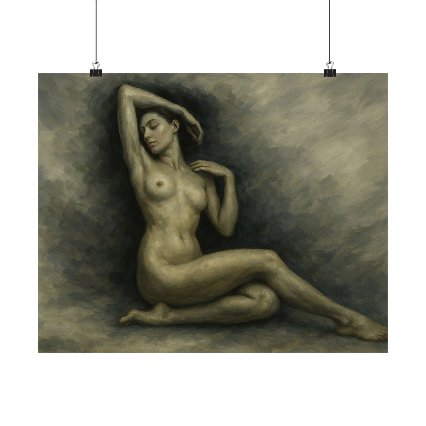 Soft Light Nude Poster