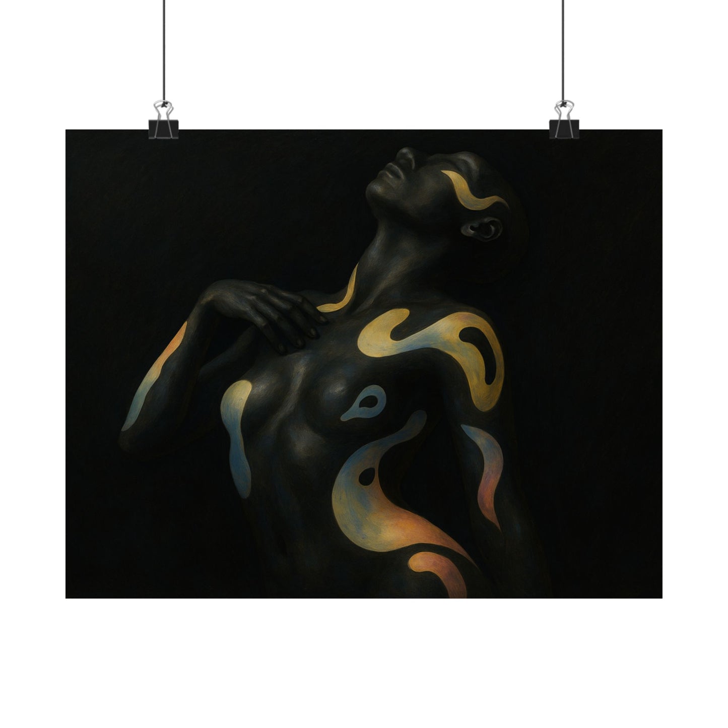 Cosmic Flow Nude Poster