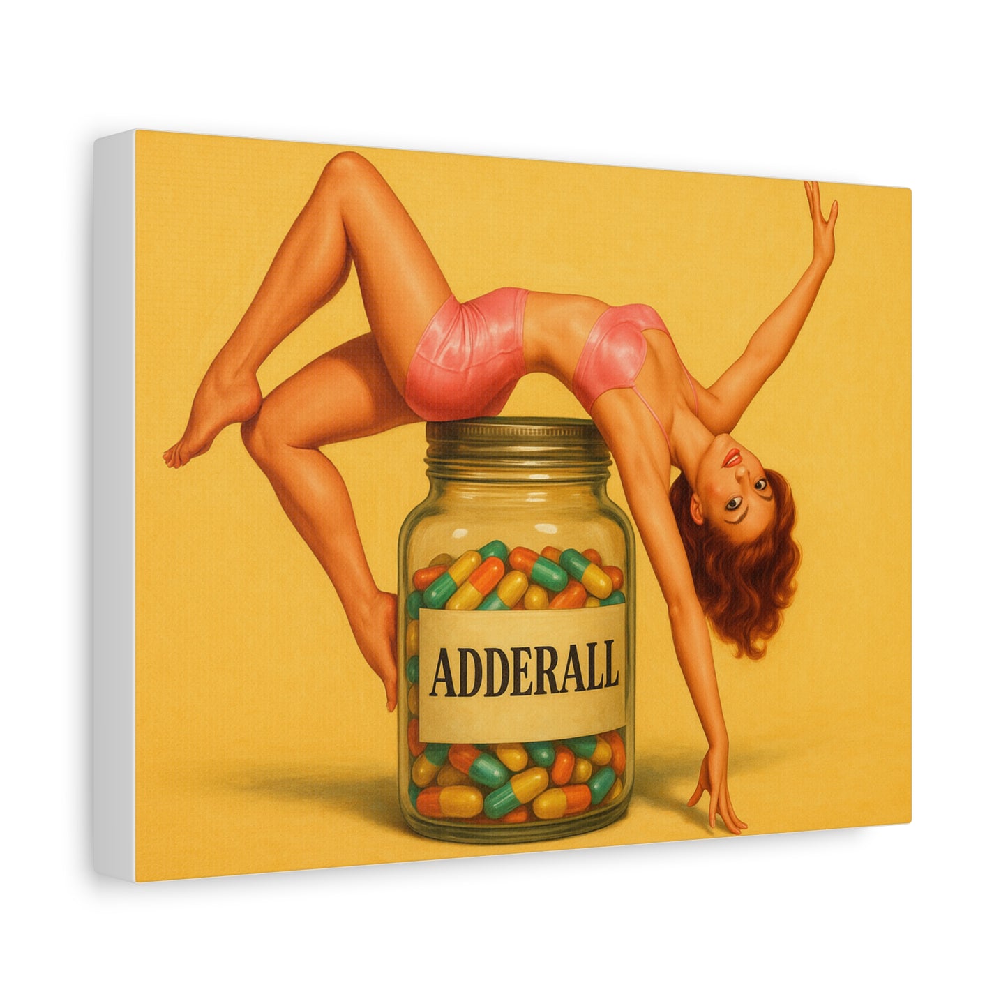 Psychedelic Adderall Muse Canvas