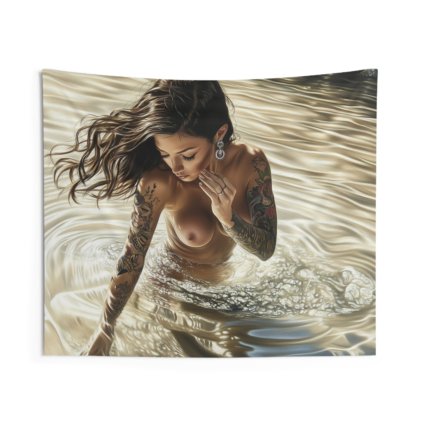 Sensual Beauty in Motion Tapestry