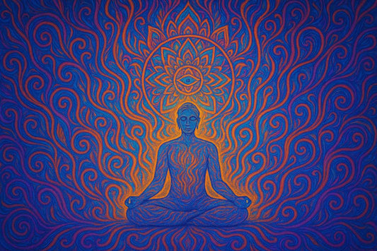 Conscious Psychedelia: The Connection Between Trippy Art and Visual Meditation on Your Walls