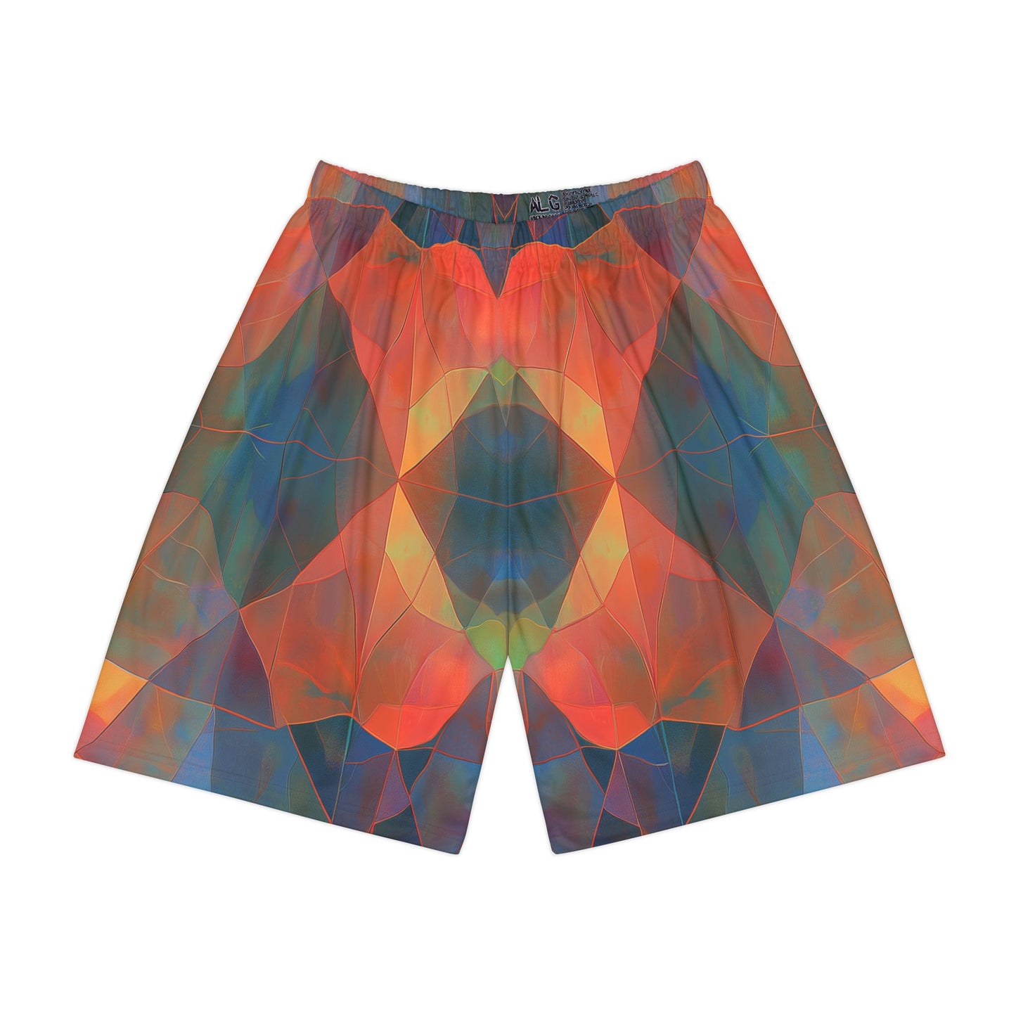 Geometric Flow Trippy Shorts