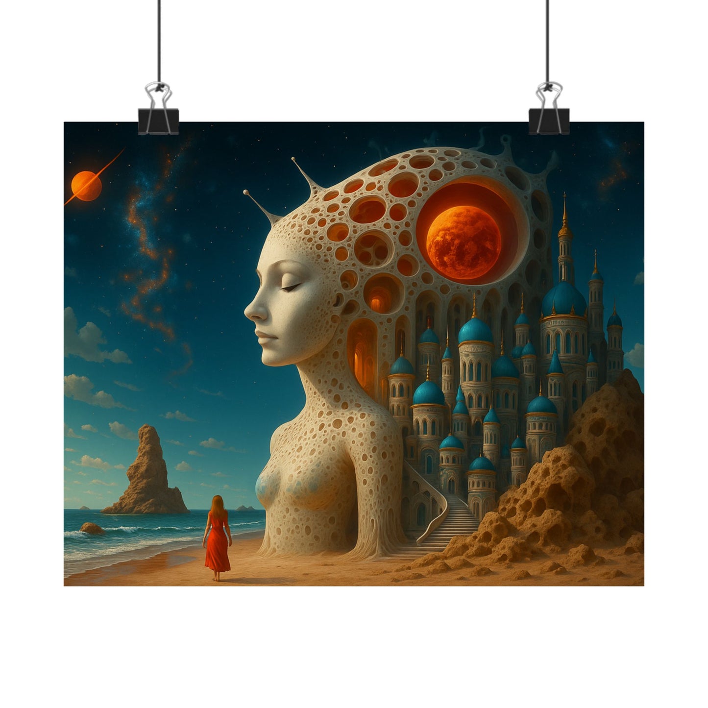 Surreal Dreamscape Poster Art