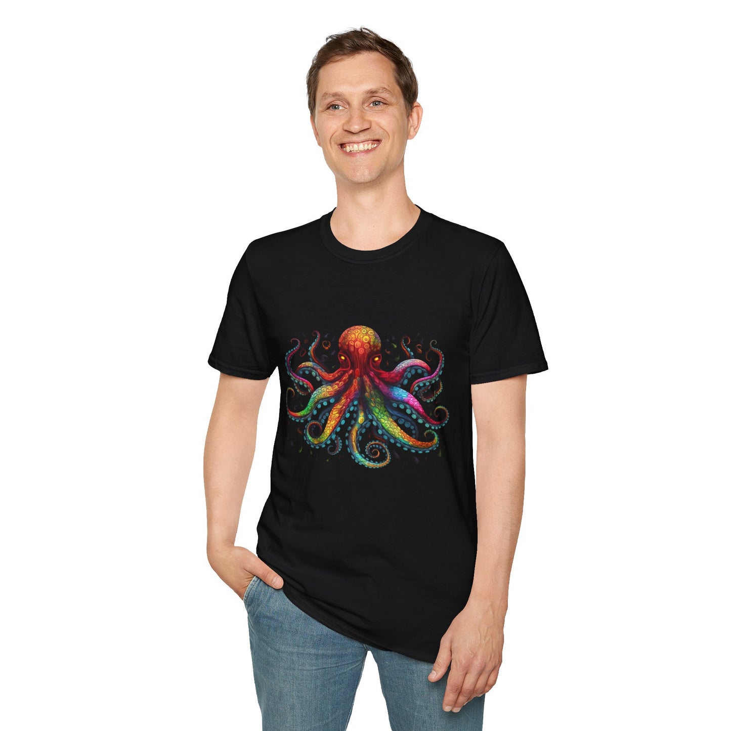 Psychedelic Octopus T-Shirt