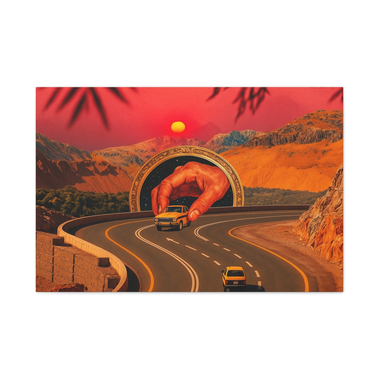 Cosmic Detour Canvas Art