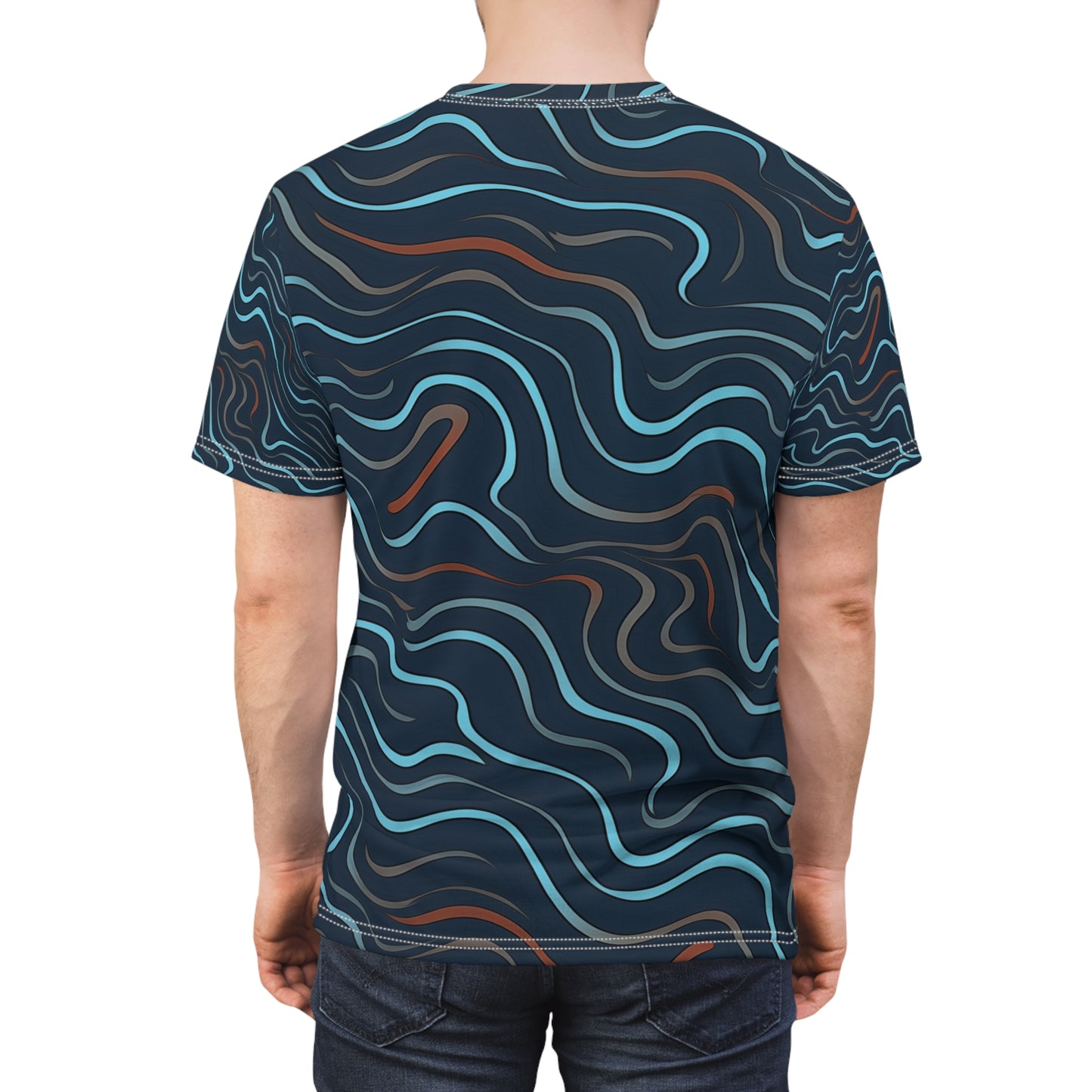 Psychedelic Wave Flow T-Shirt