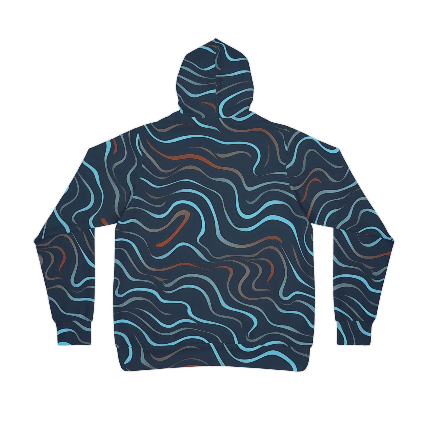 Oceanic Wave Psychedelic Hoodie