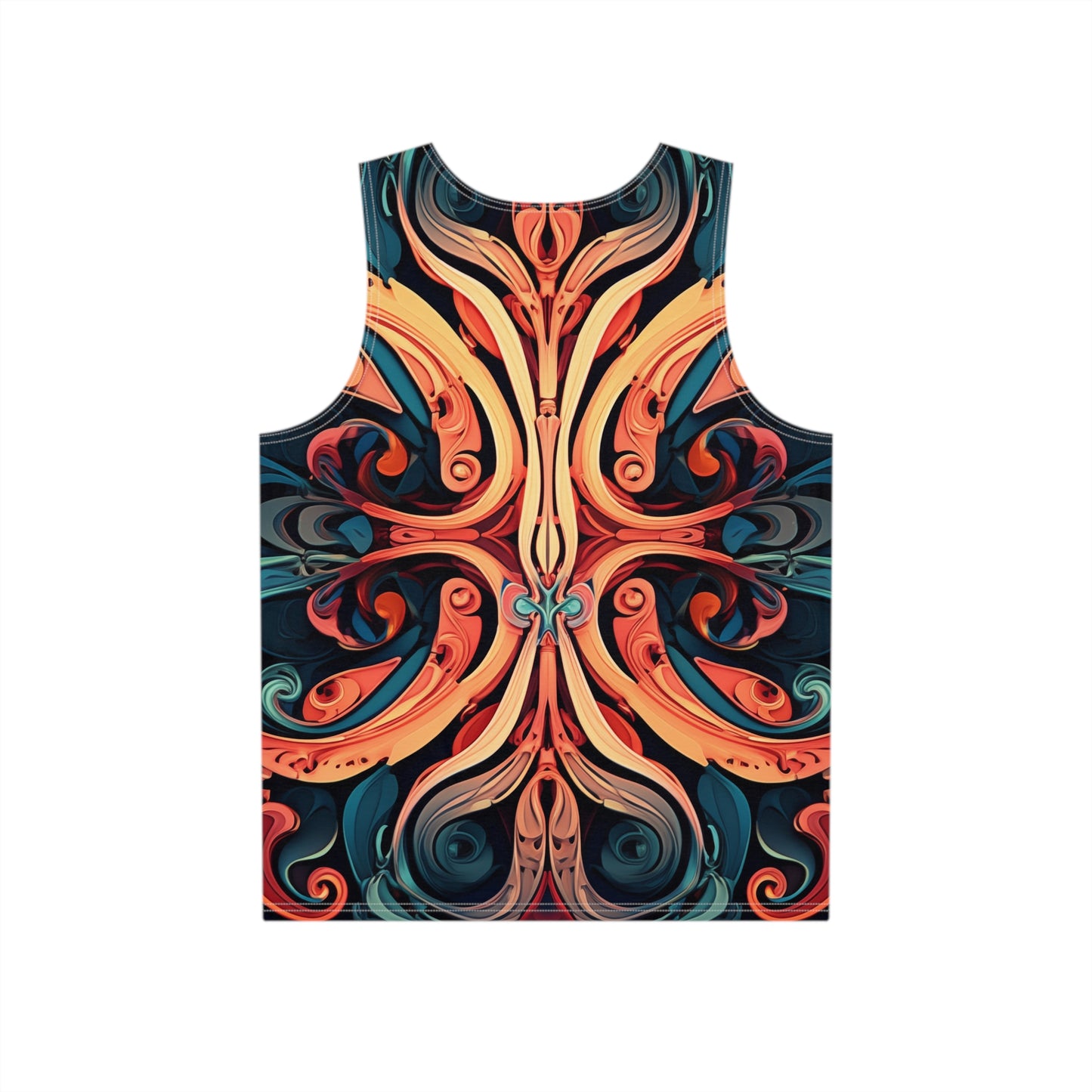 Flame Symphony Trippy Tank Top