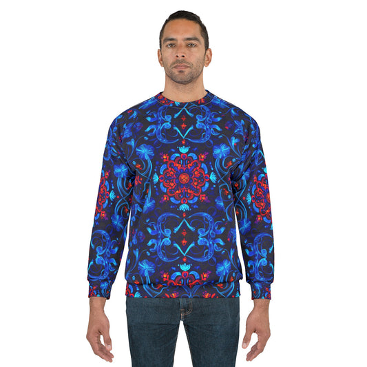 Cosmic Bloom Psychedelic Sweatshirt