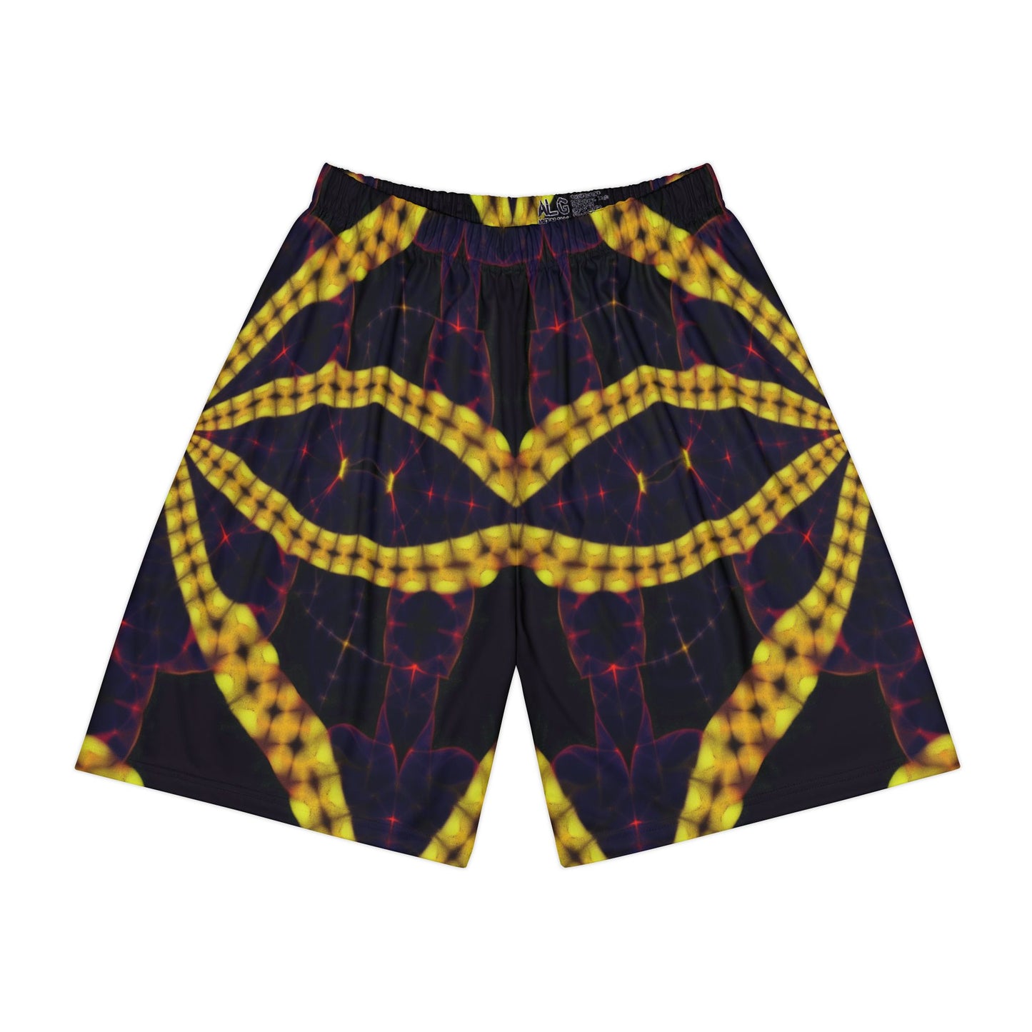 Trippy Galactic Glow Shorts