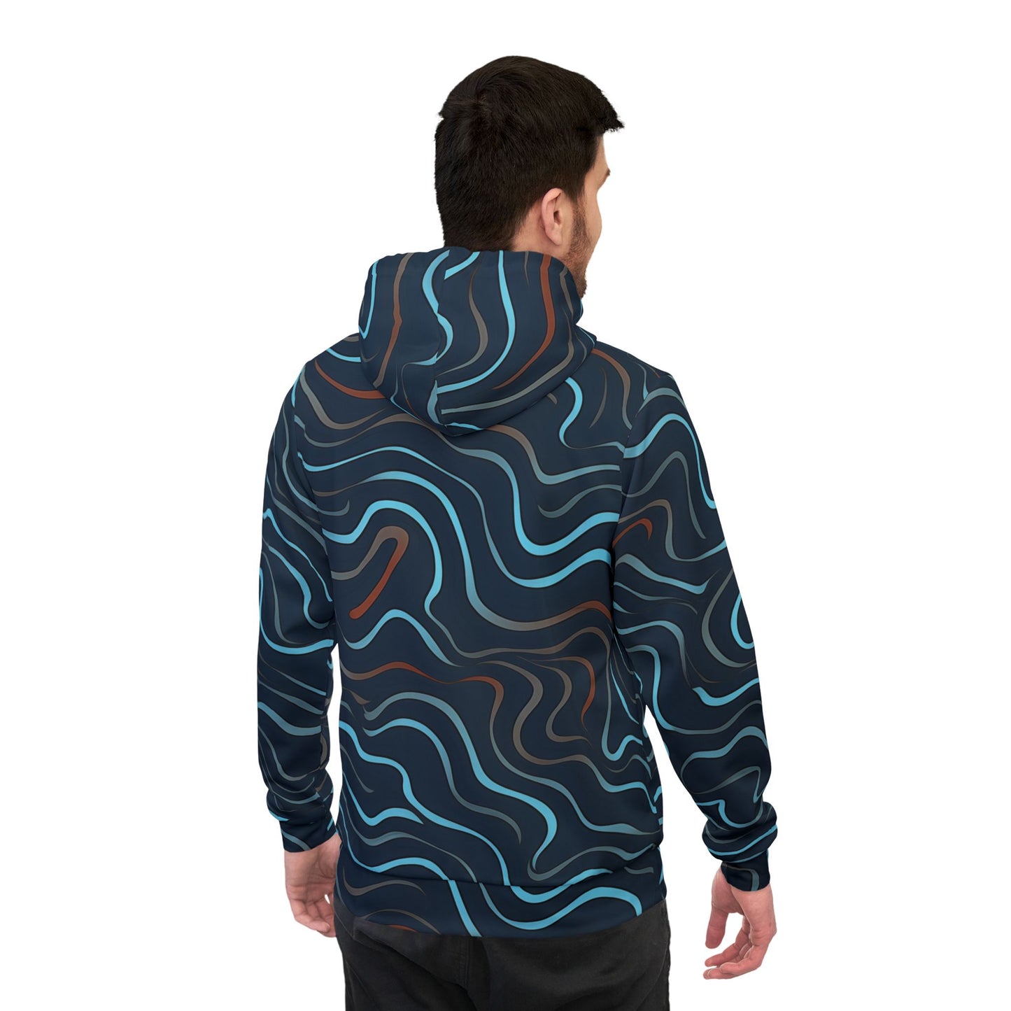 Oceanic Wave Psychedelic Hoodie