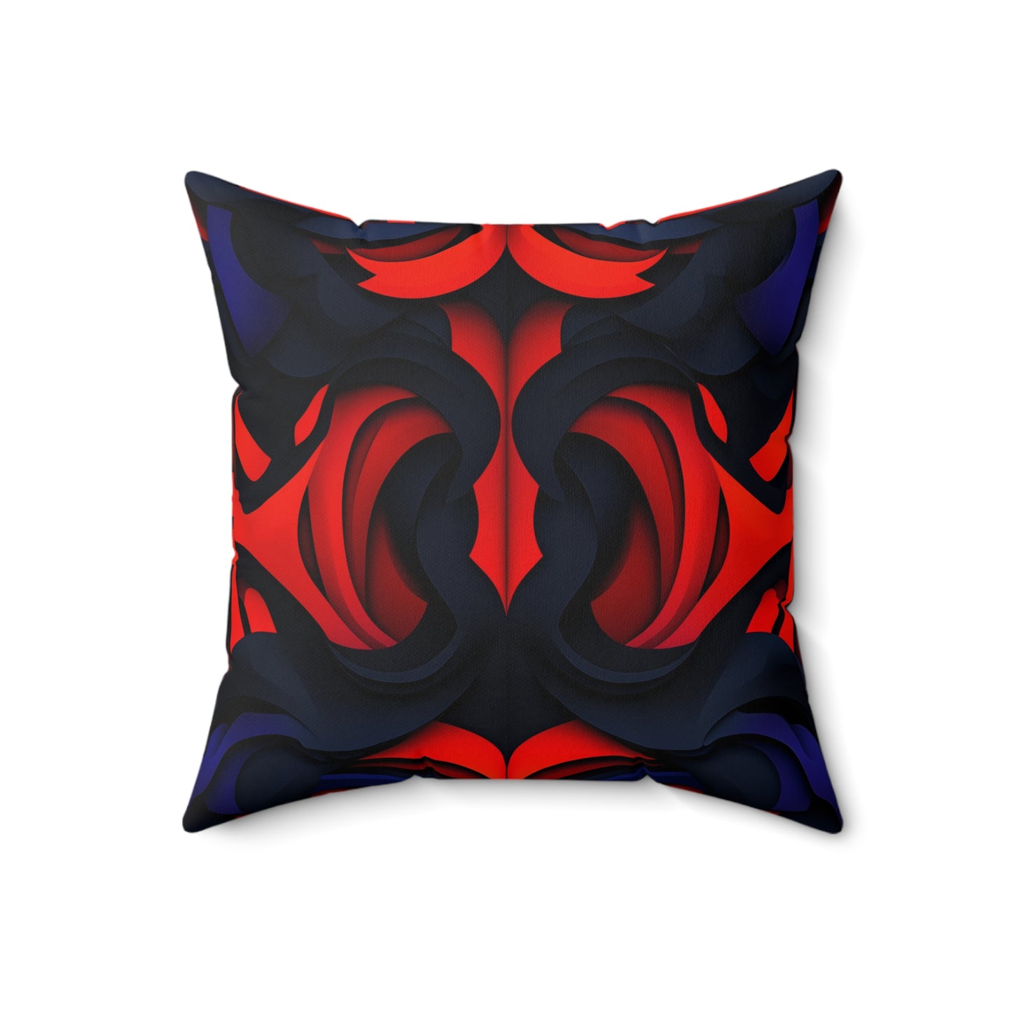 Hypnotic Flame Trippy Pillow